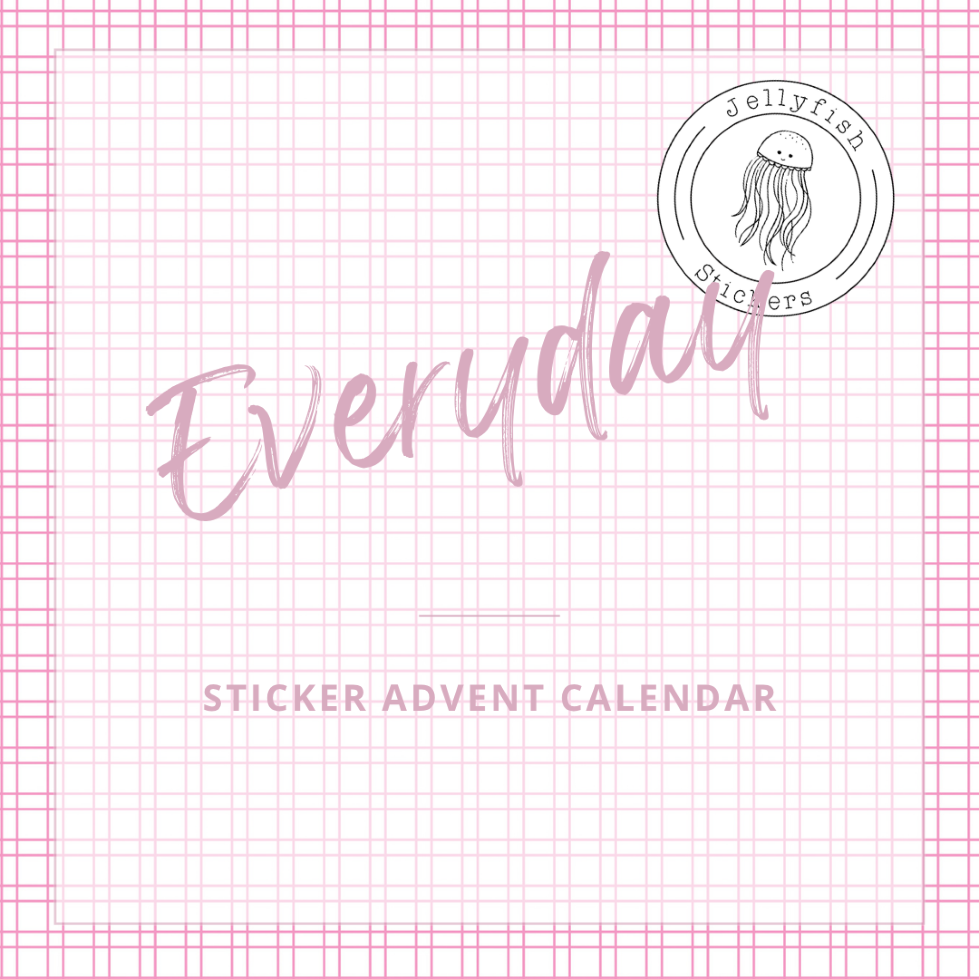 VORBESTELLUNG + BONUS - Sticker Adventskalender 2026: EVERYDAY