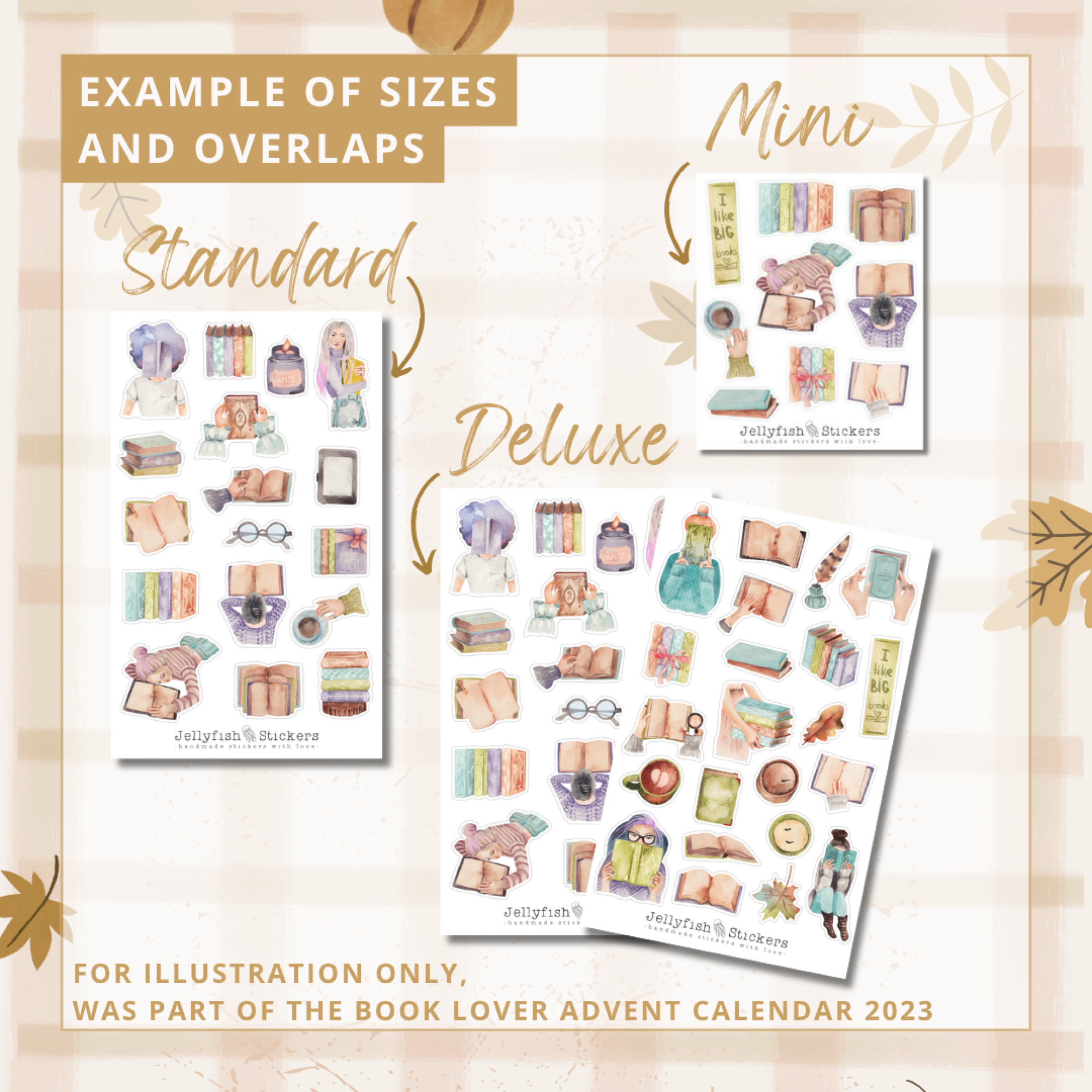 VORBESTELLUNG + BONUS - Sticker Adventskalender 2026: SEASONAL