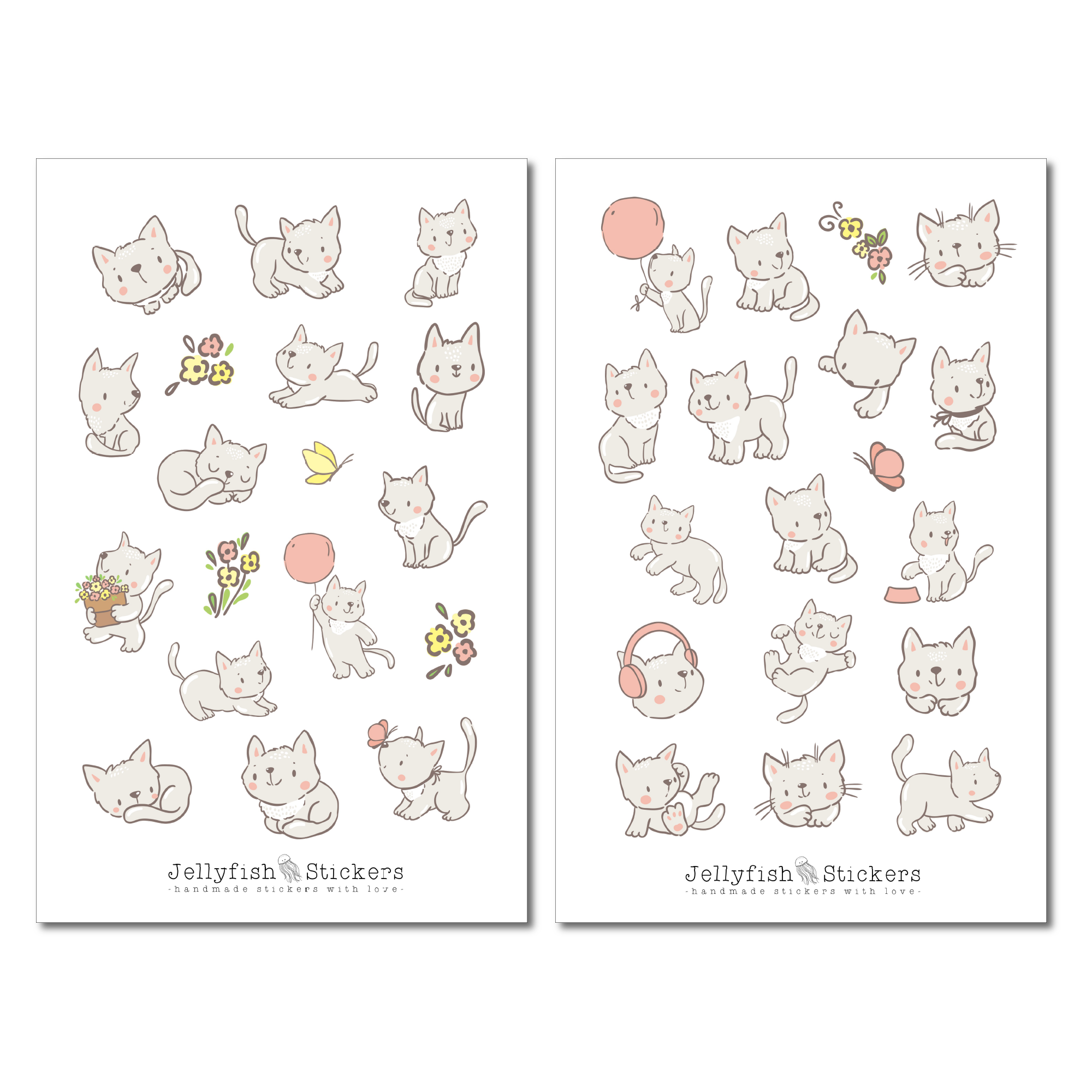 Cats Sticker Set