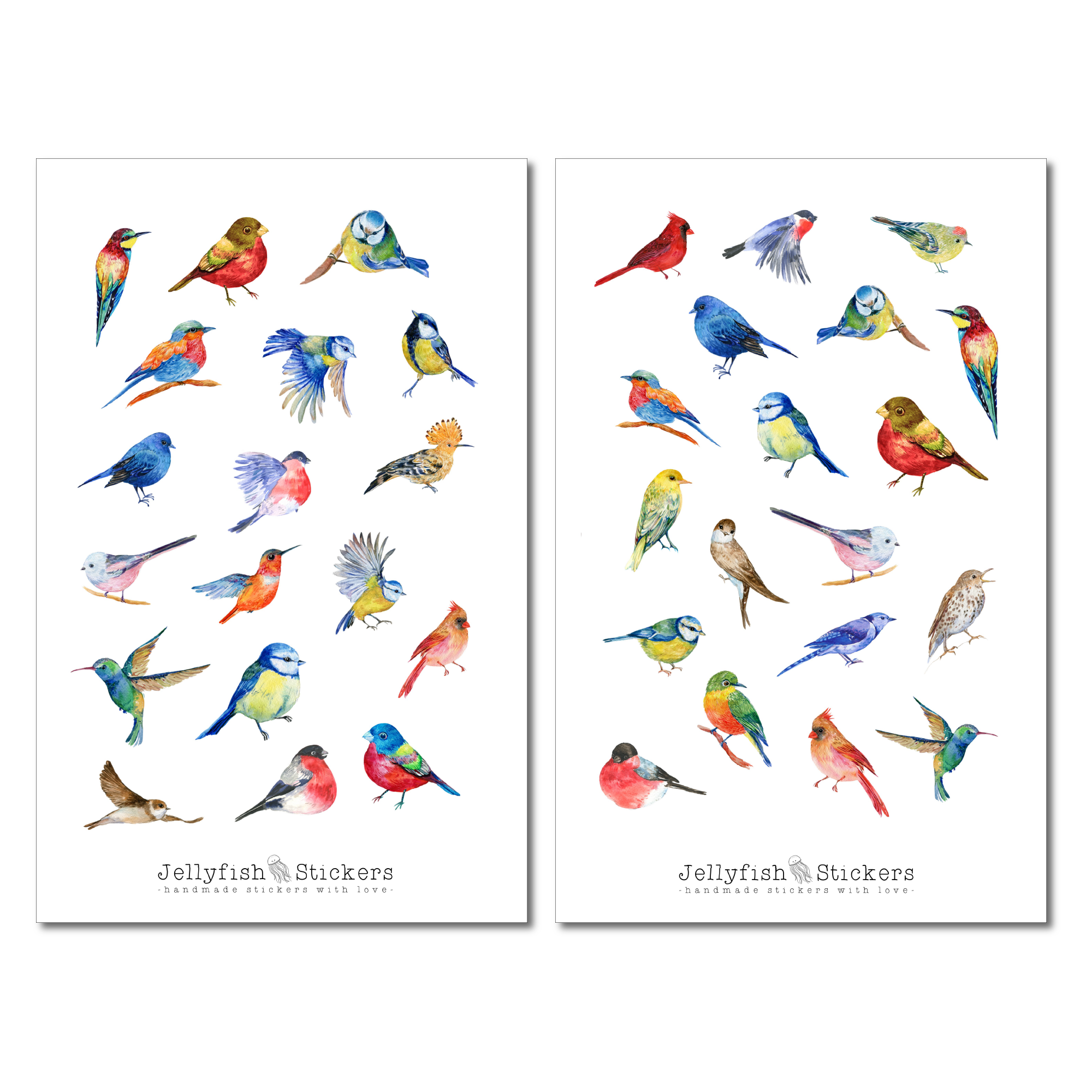 Birds Sticker Set