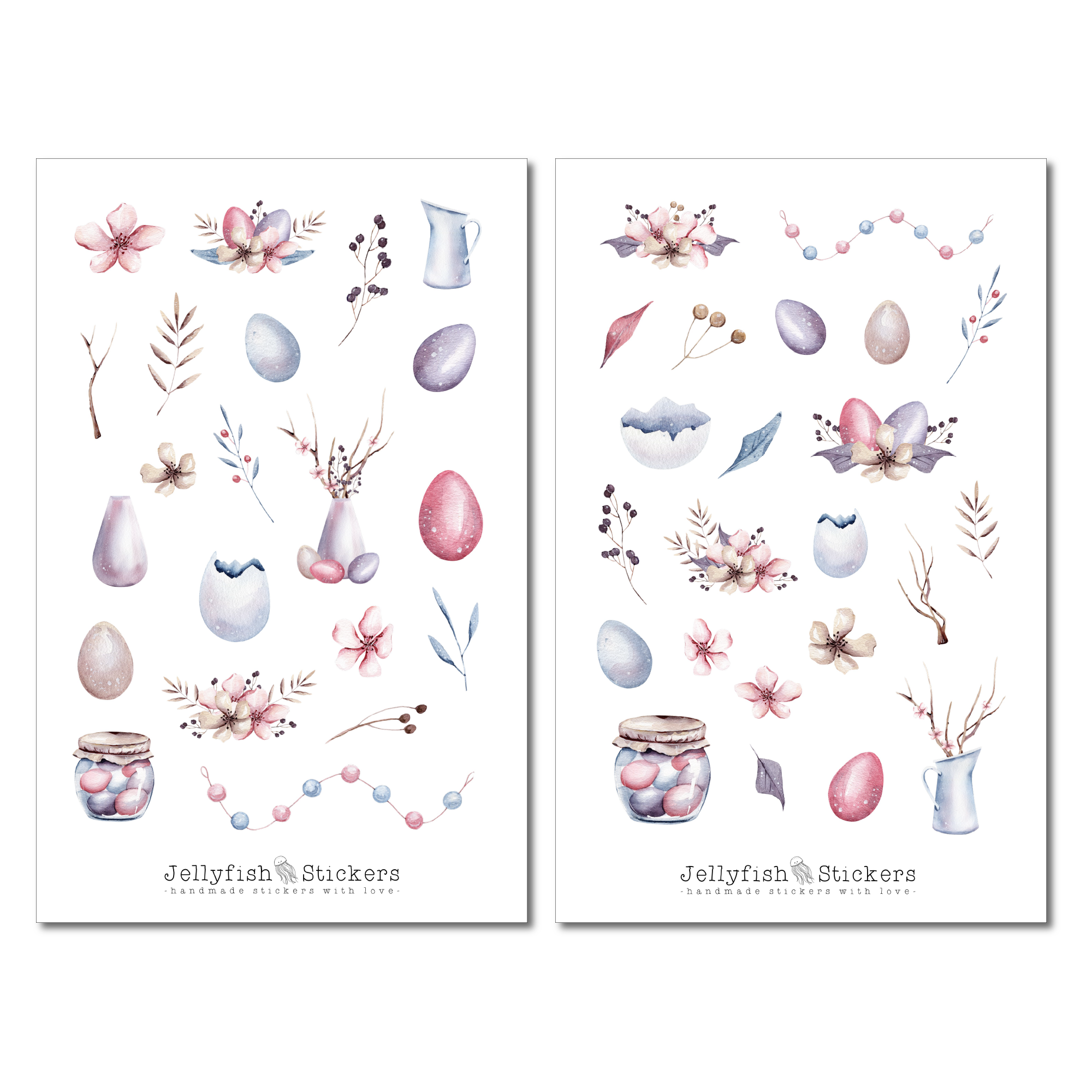 Easter Pastel Sticker Set