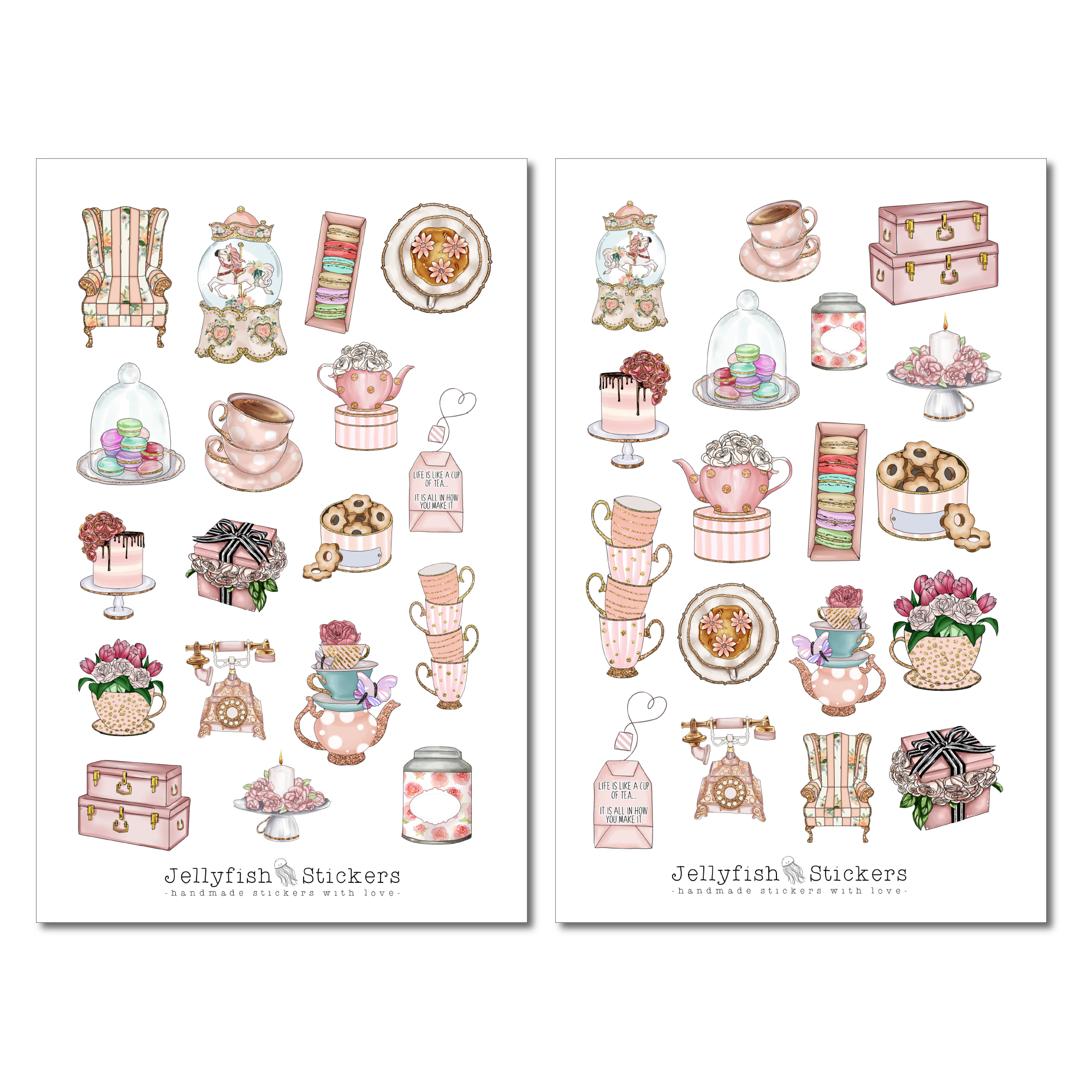 Tea Sticker Set