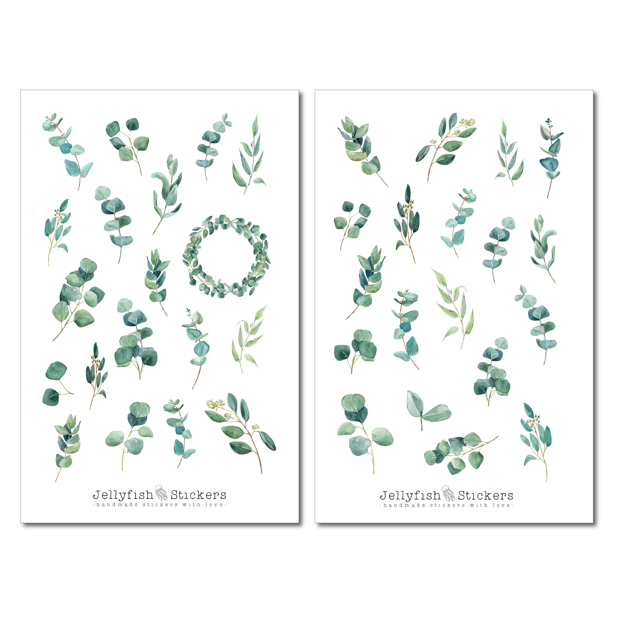 Eukalyptus Sticker Set