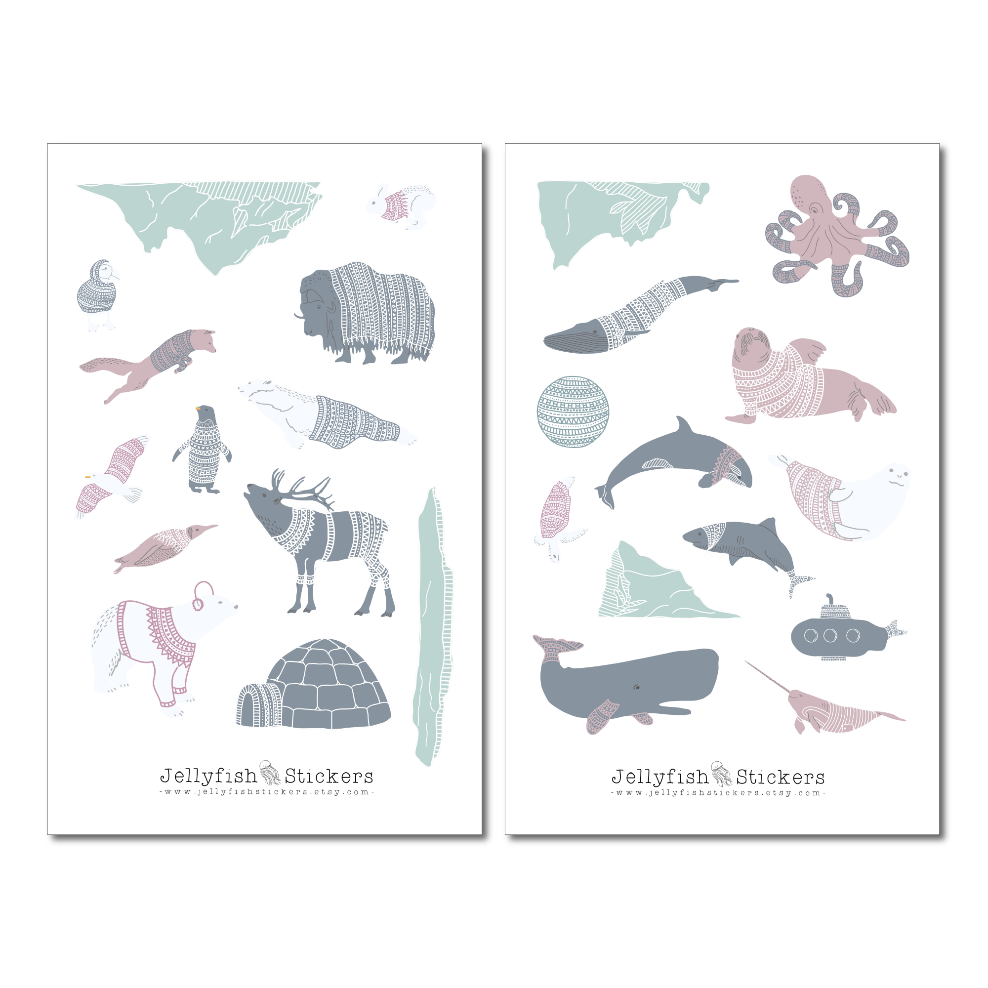 Arctic Sticker Set