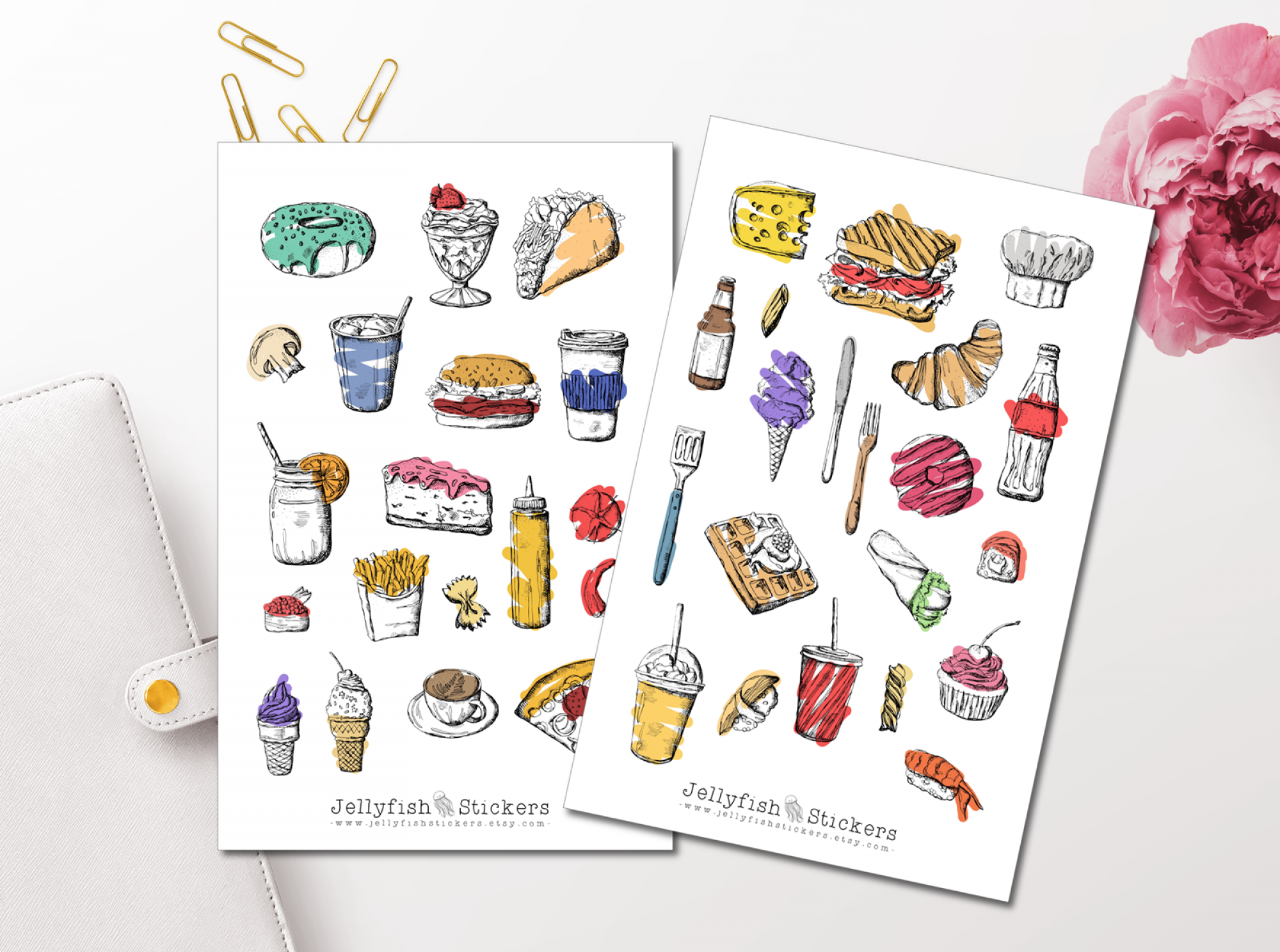 Food Sticker Set