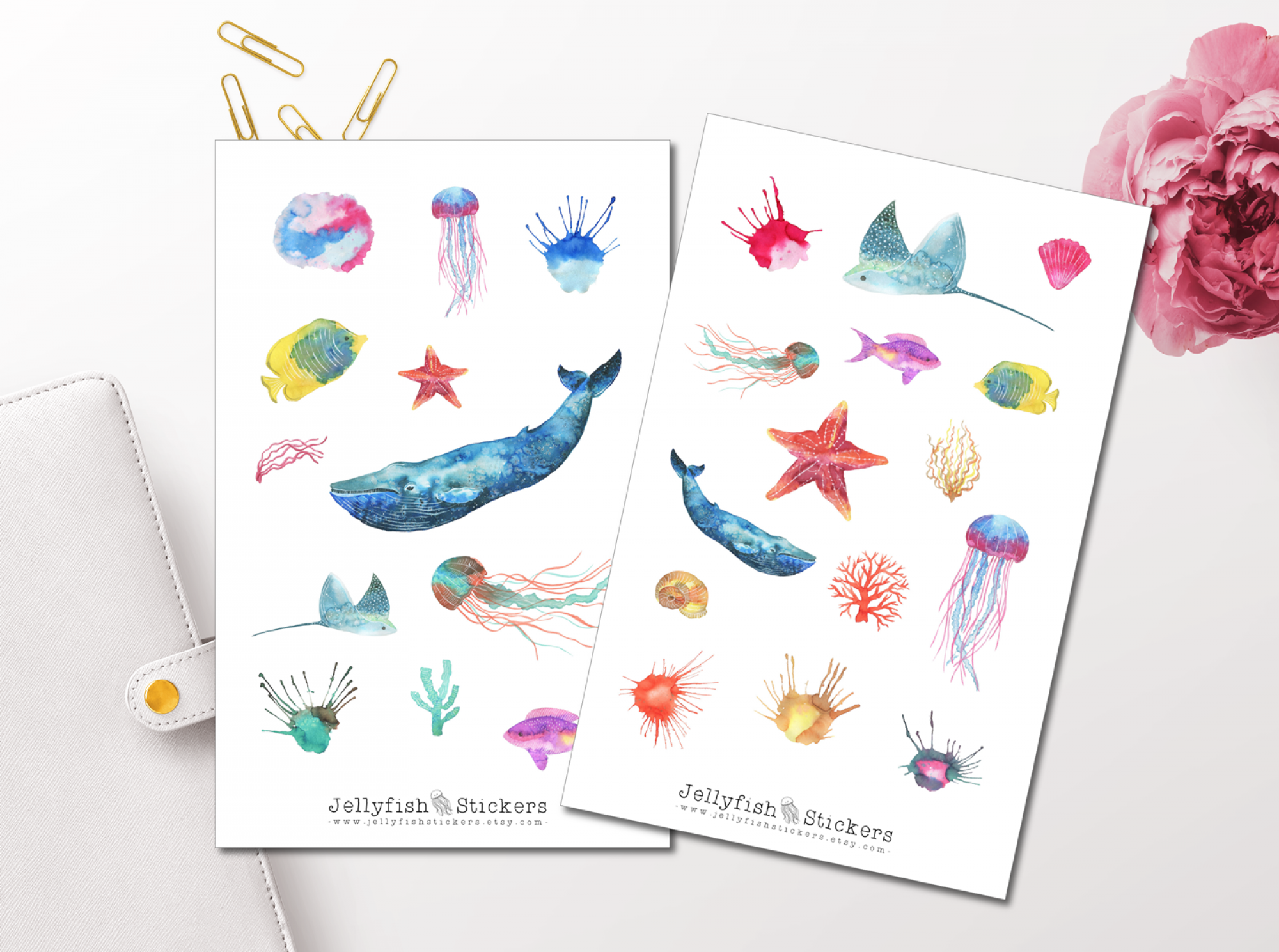 Underwater World Sticker Set