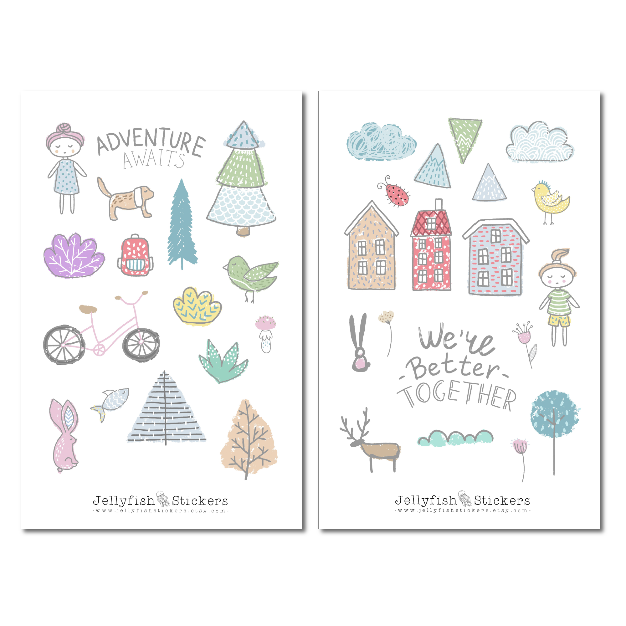 Adventure Sticker Set
