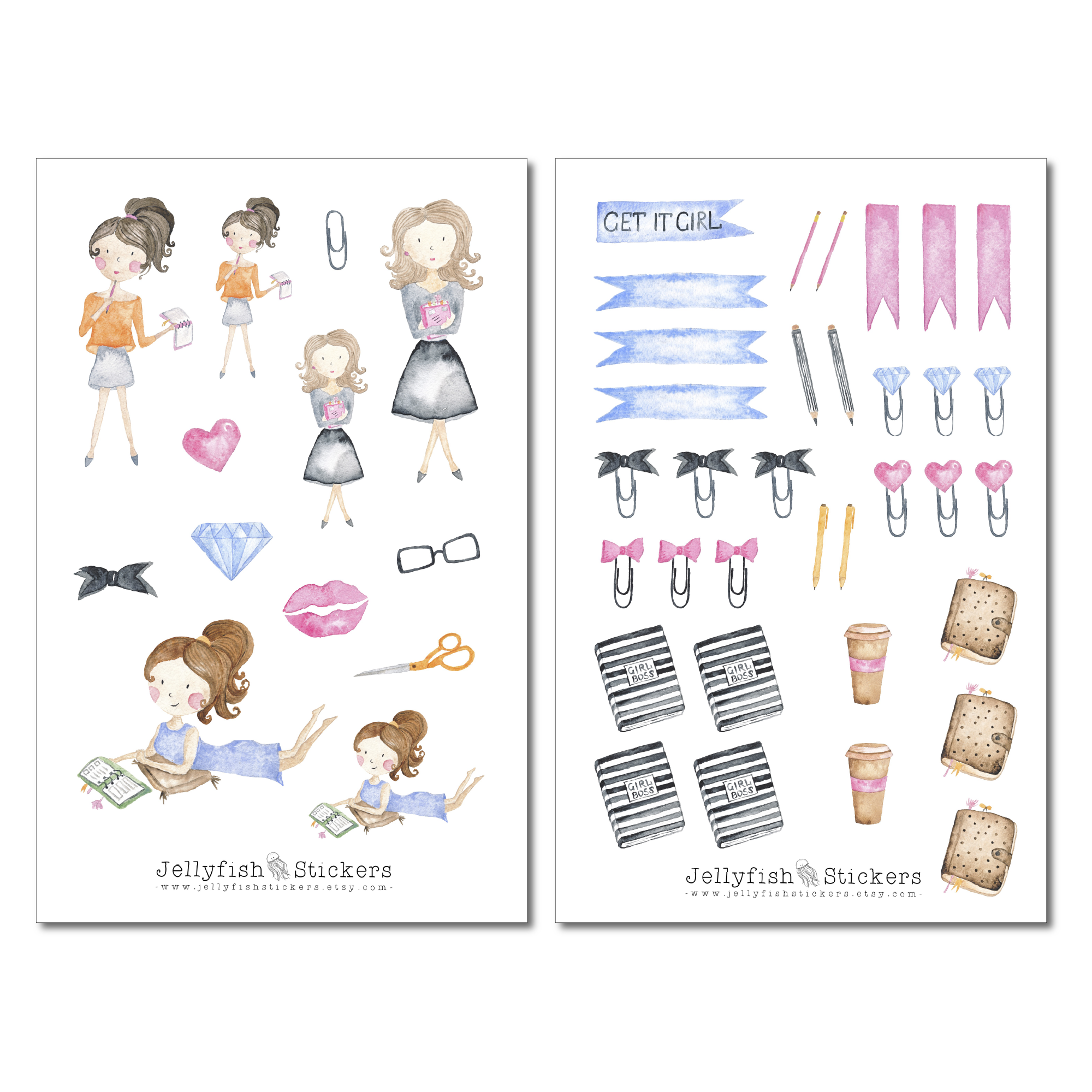 Plannergirl Sticker Set