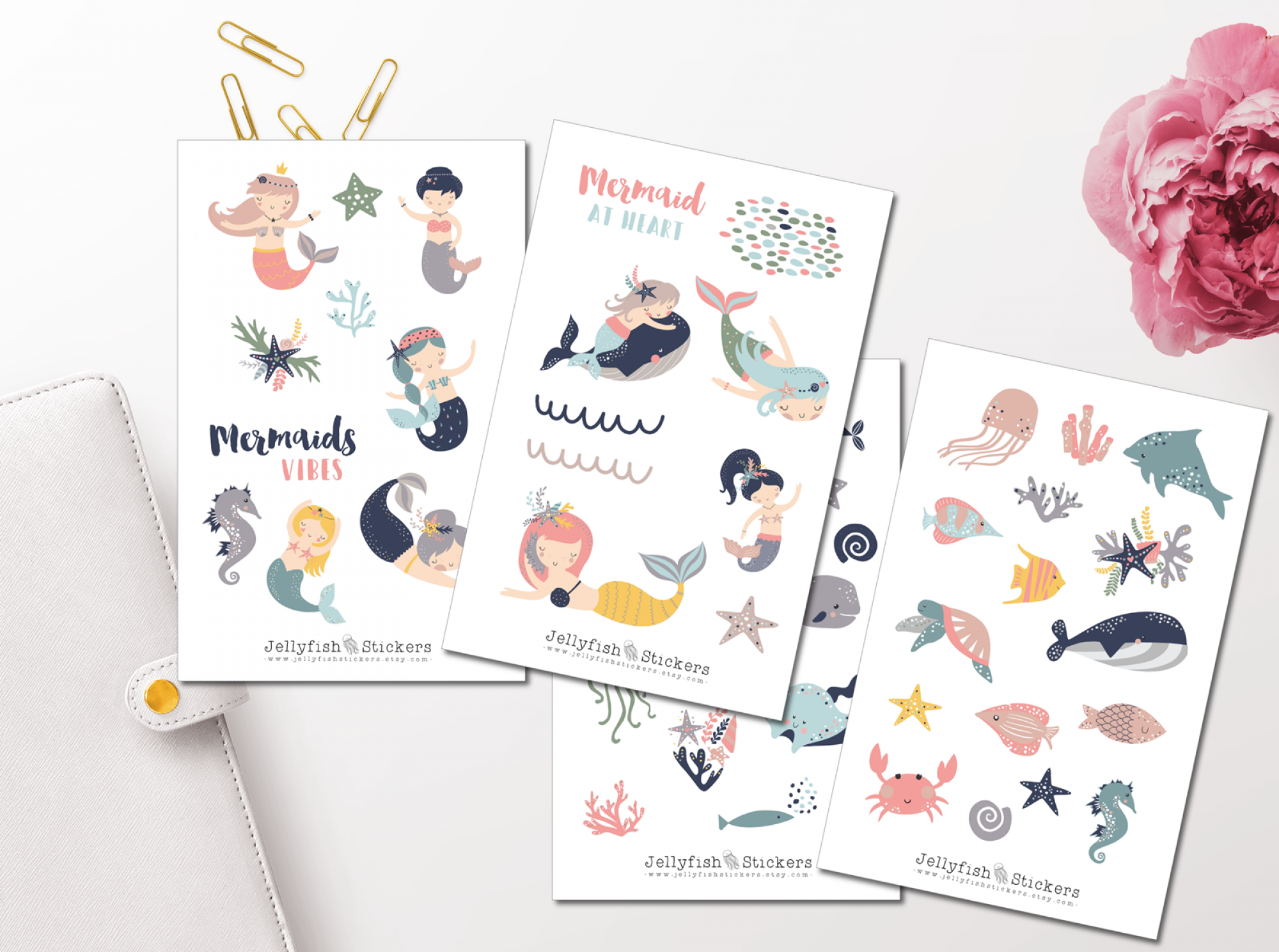 Mermaid Sticker Set