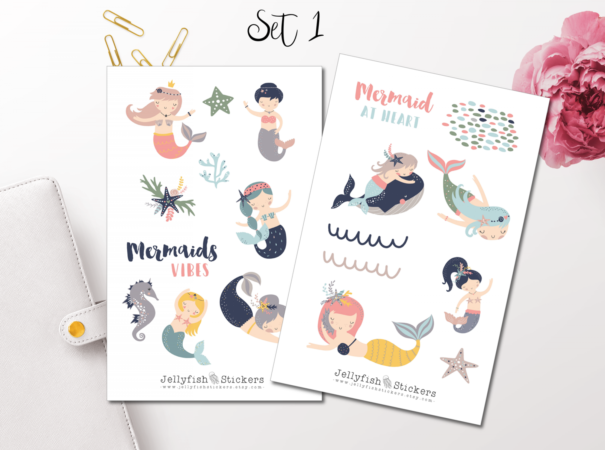 Mermaid Sticker Set