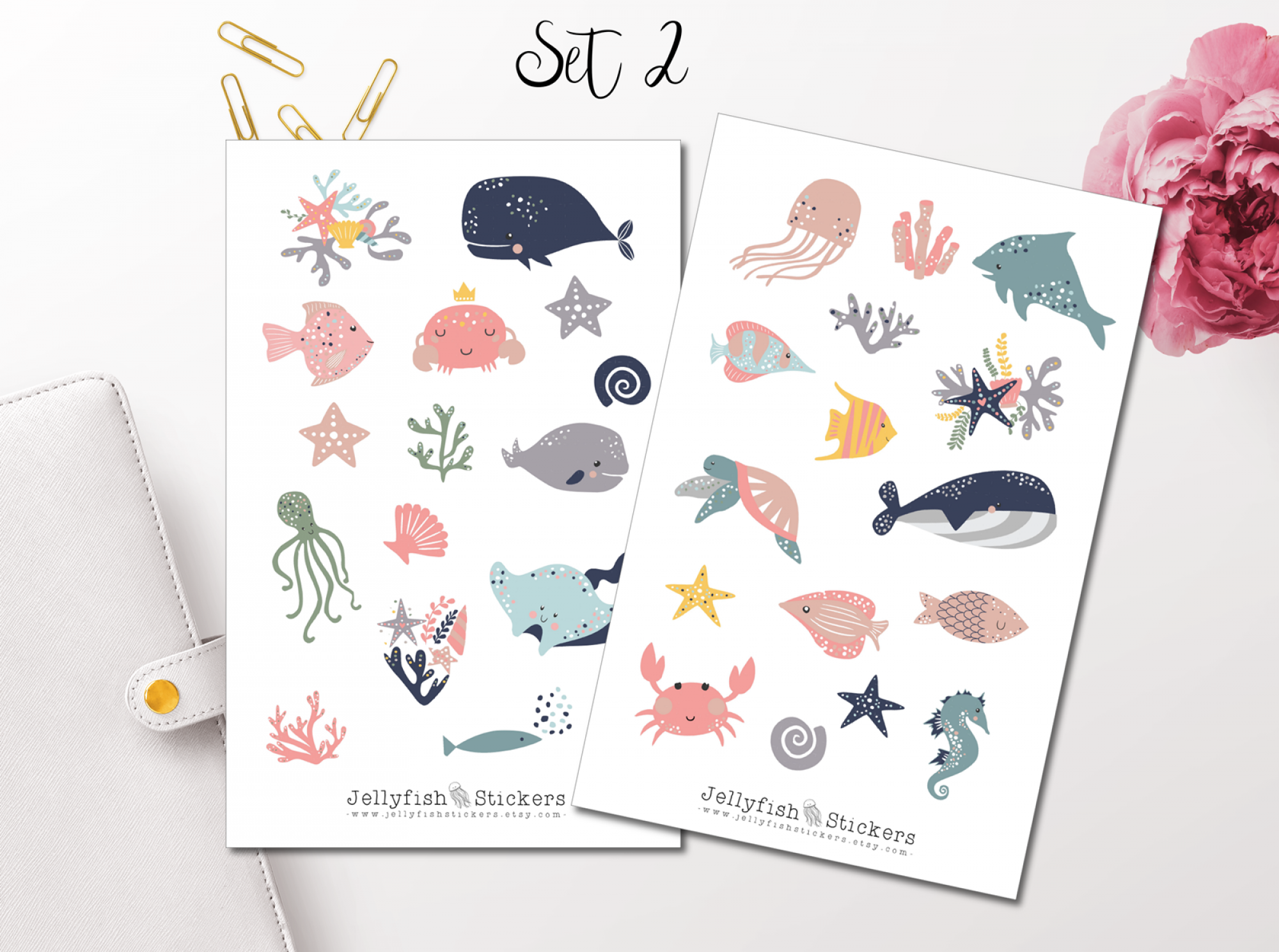 Mermaid Sticker Set