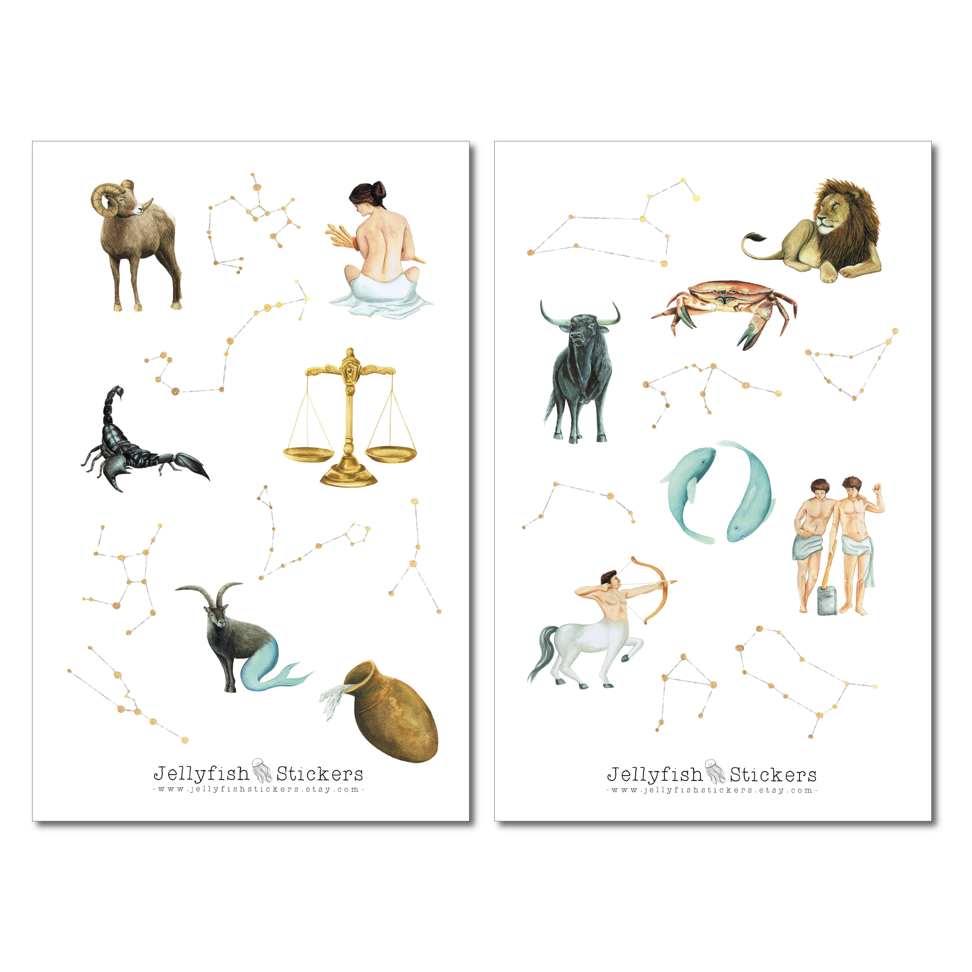 Astrology Sticker Set