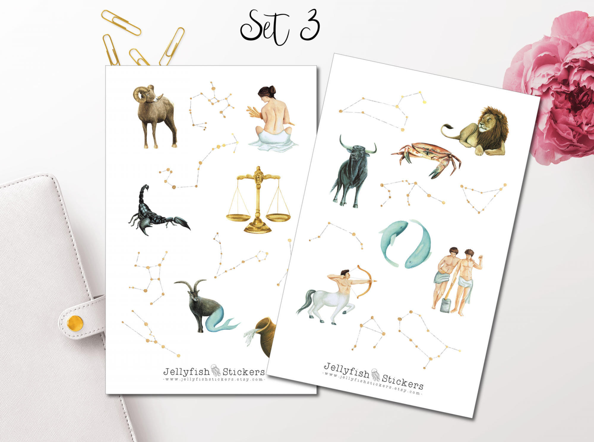 Astrology Sticker Set