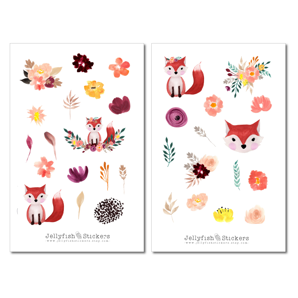 Fuchs Sticker Set