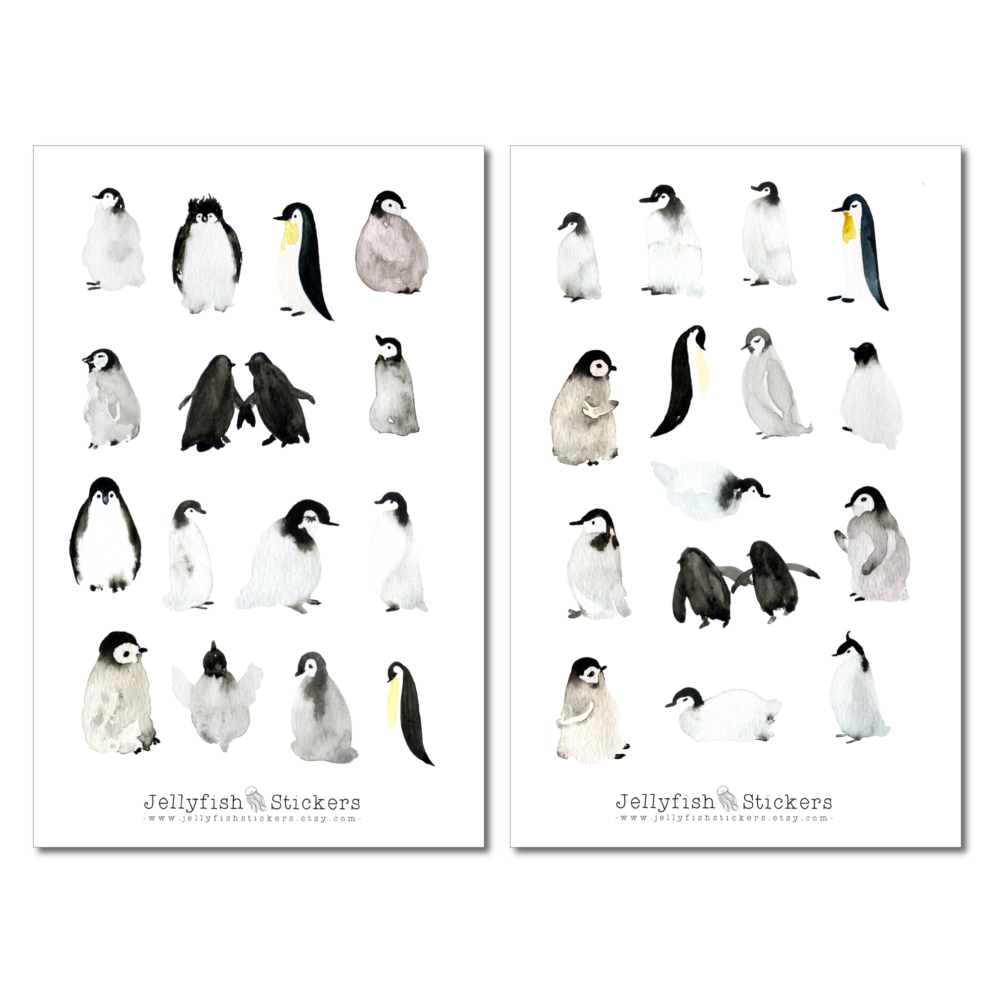 Penguins Sticker Set