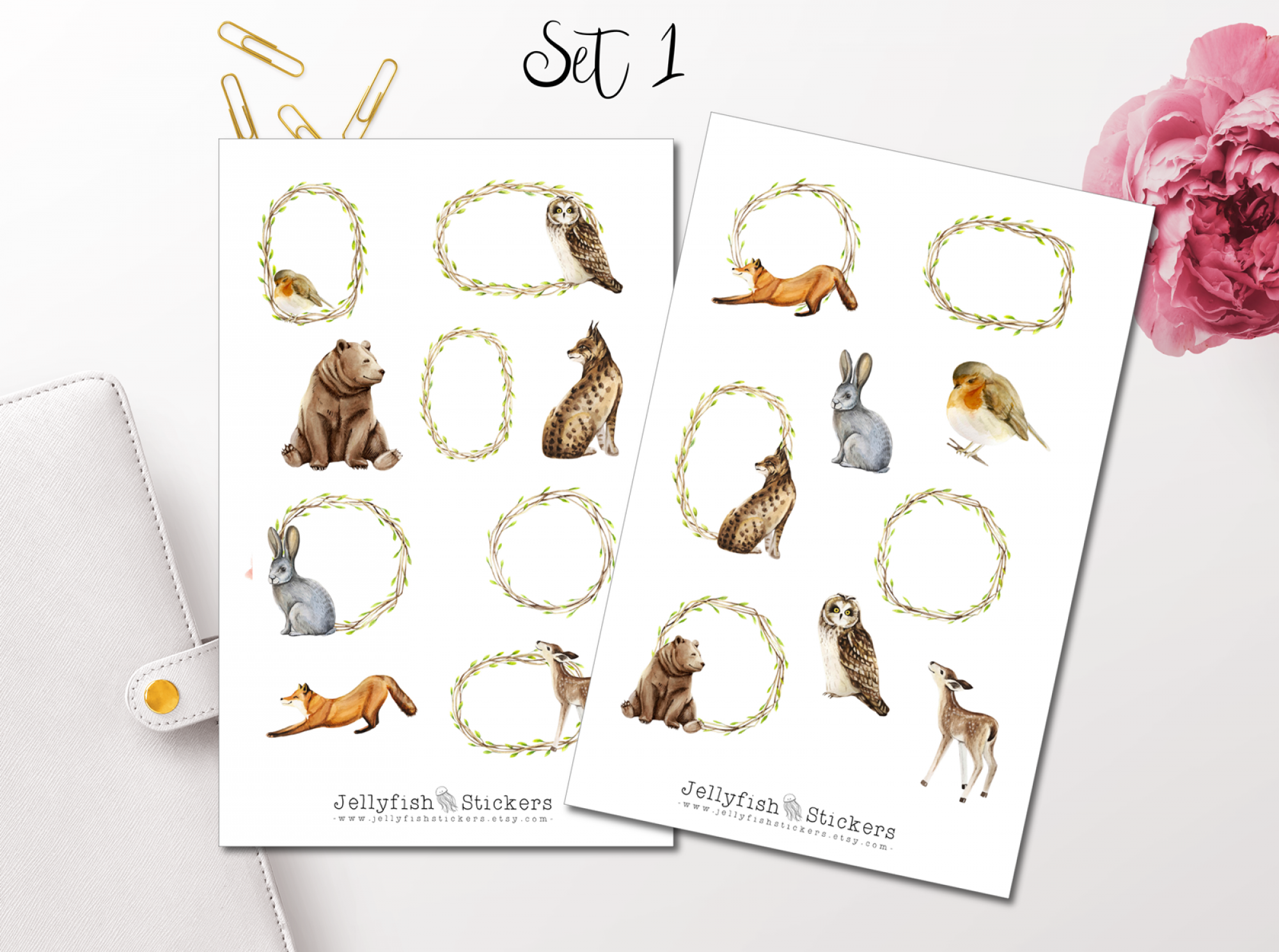 Animals Sticker Set