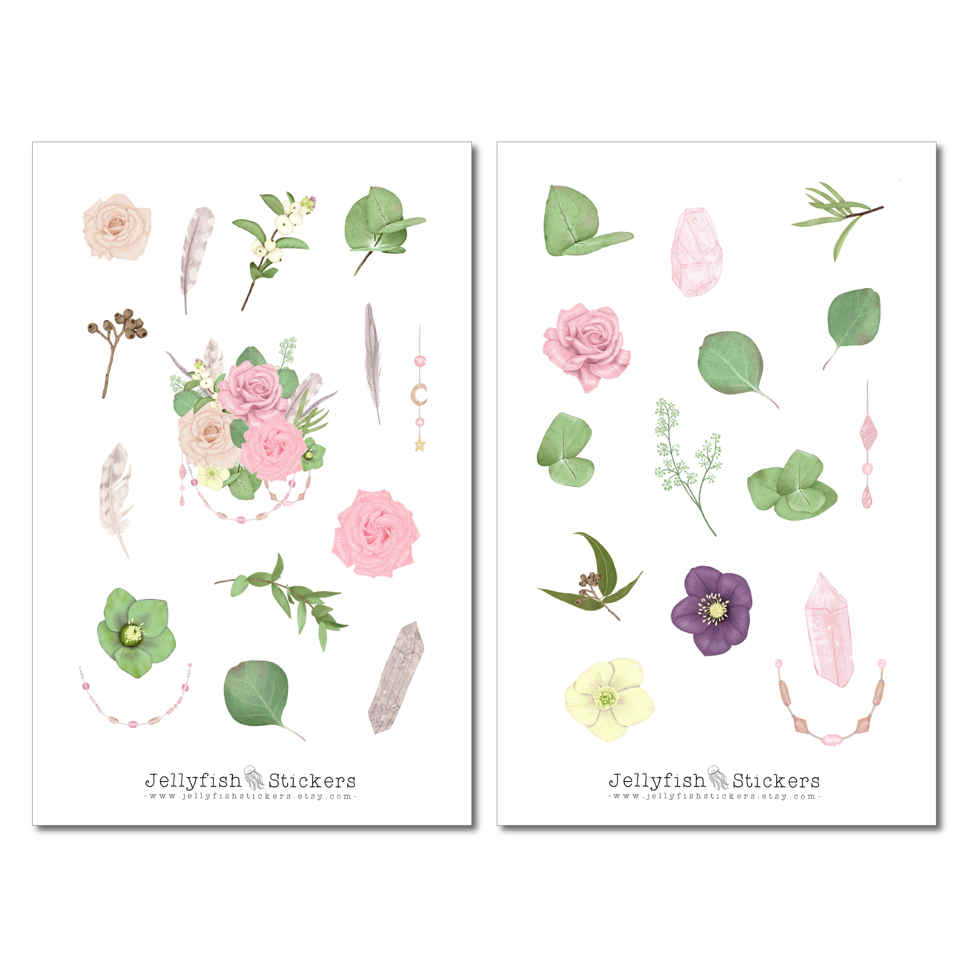 Flowers Sticker Set