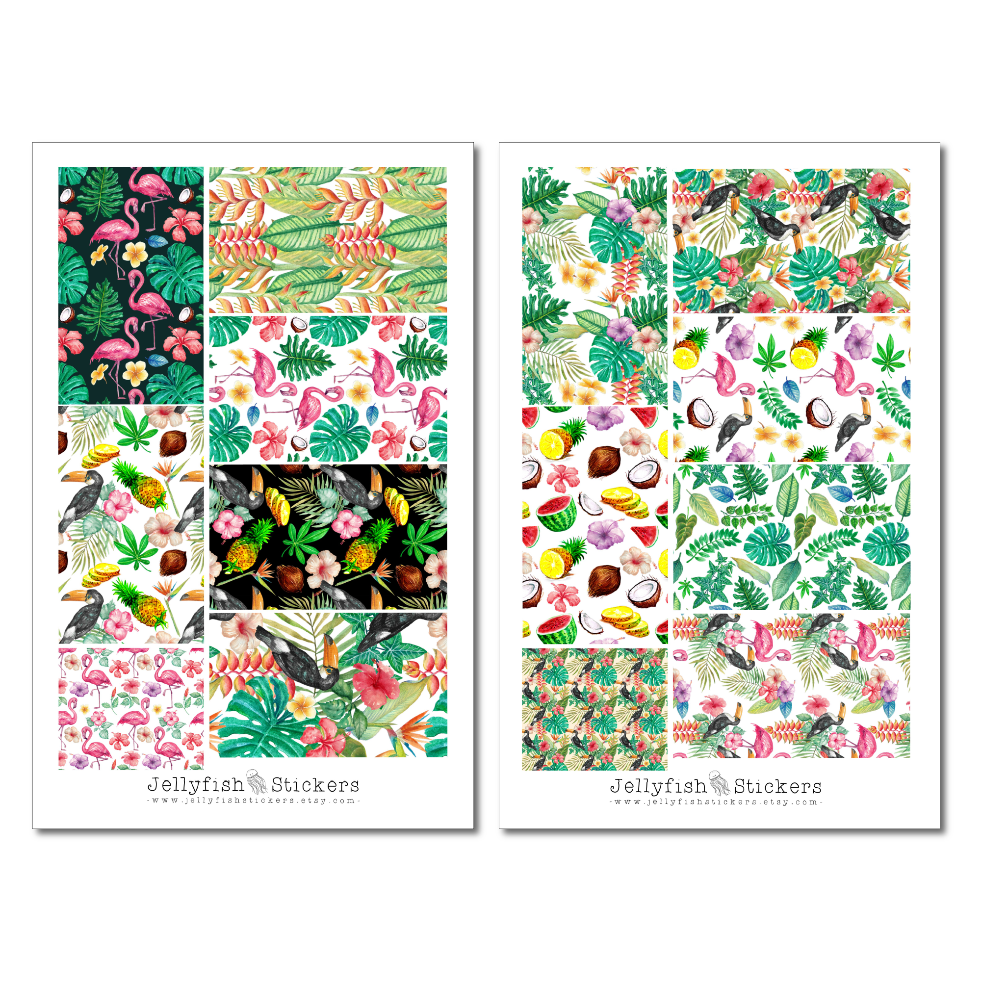 Sommer Sticker Set