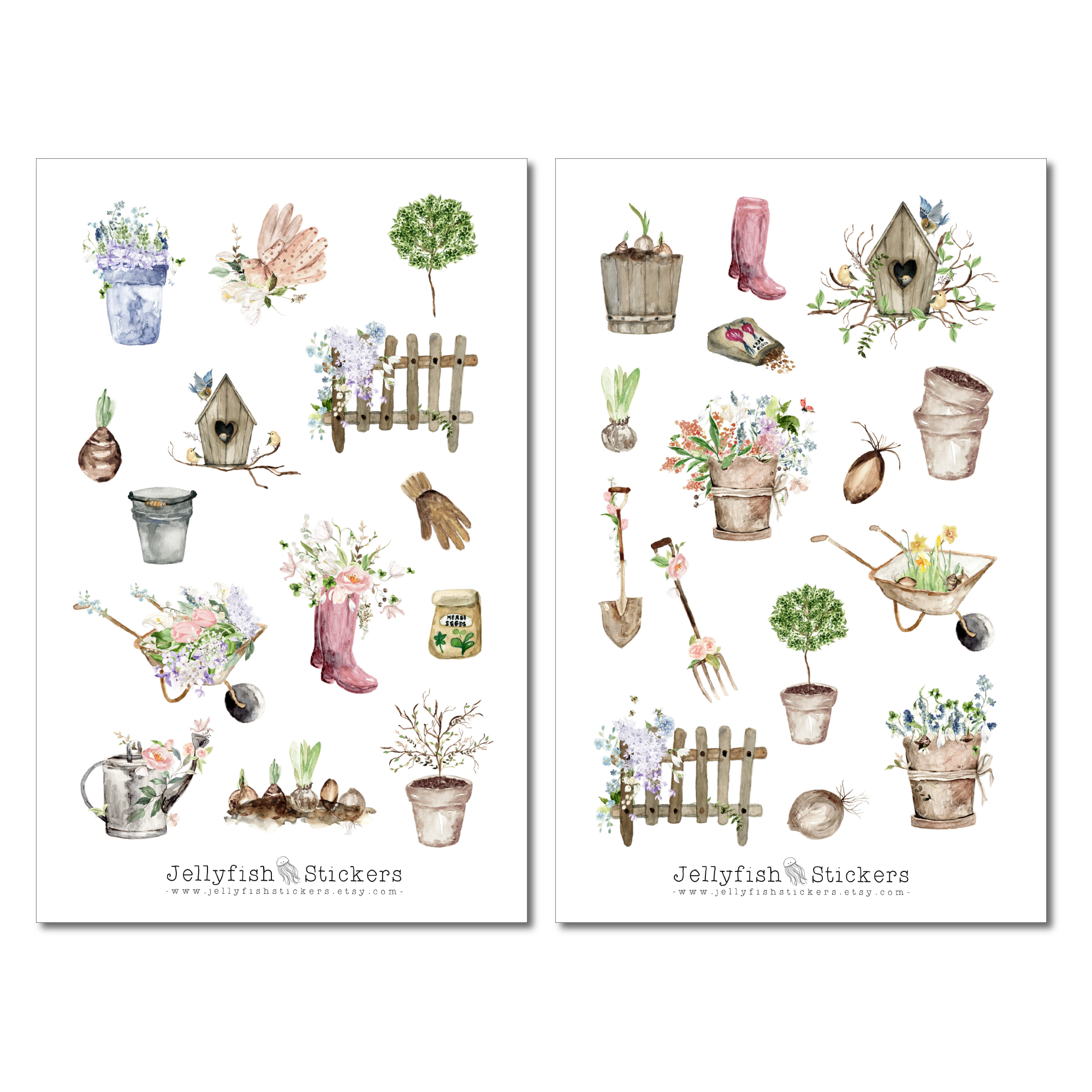 Garden Sticker Set