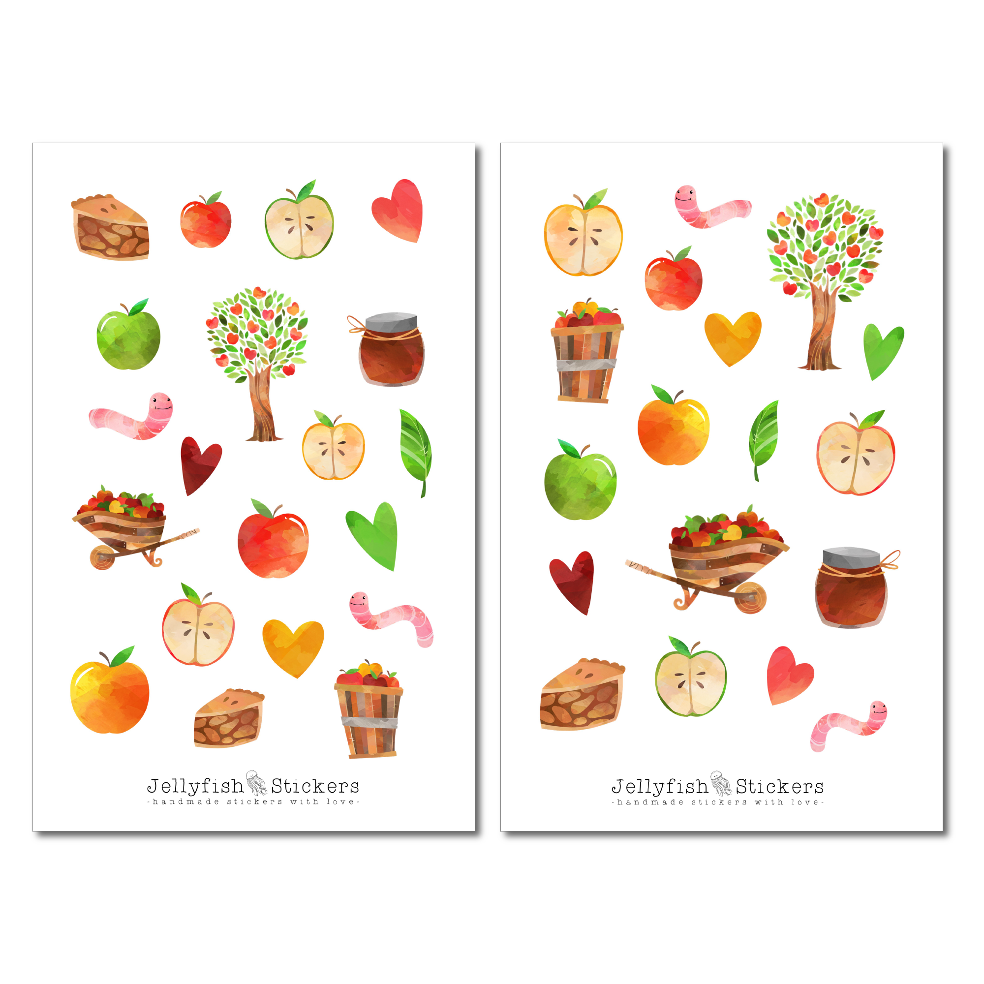 Apple Sticker Set