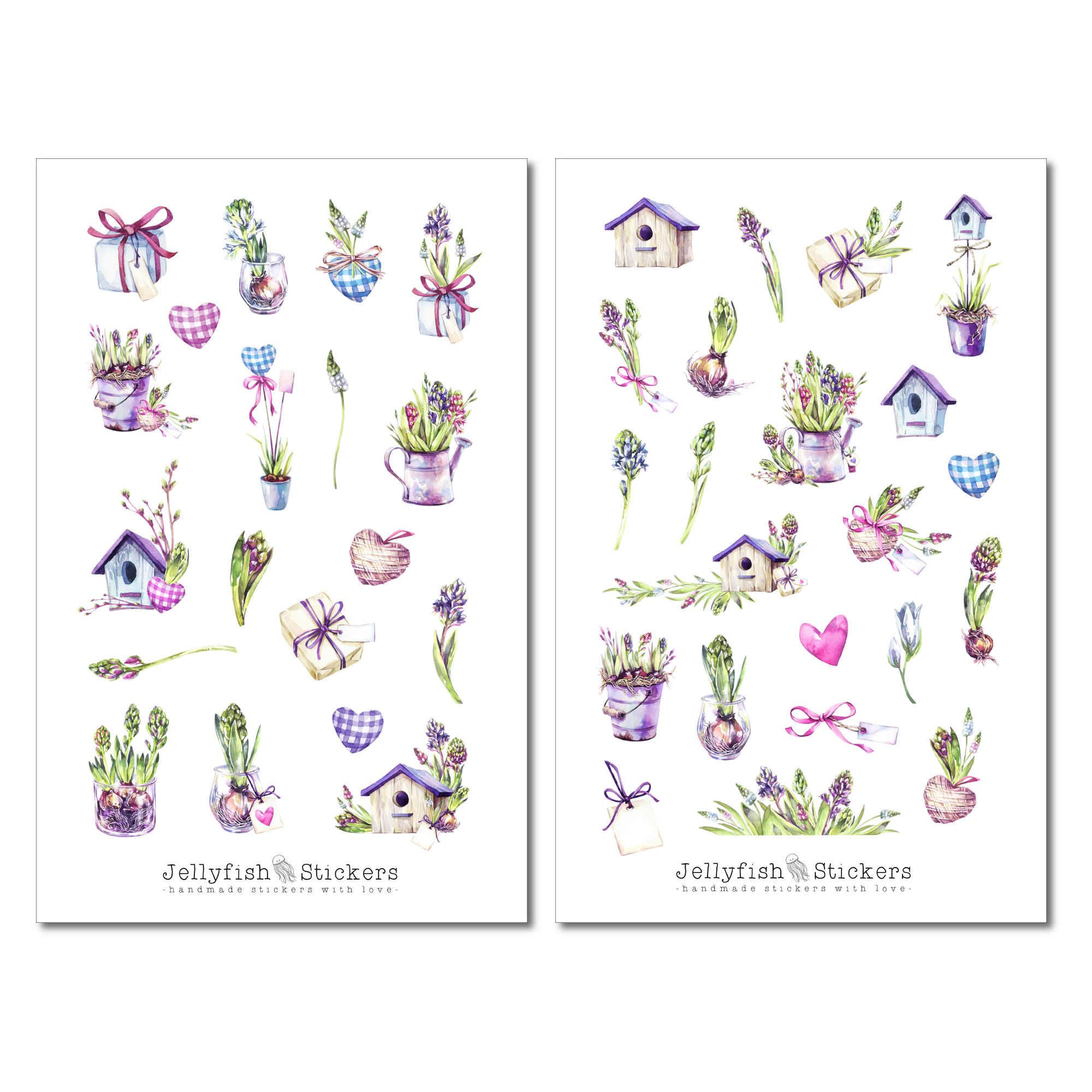 Spring Plants Sticker Set