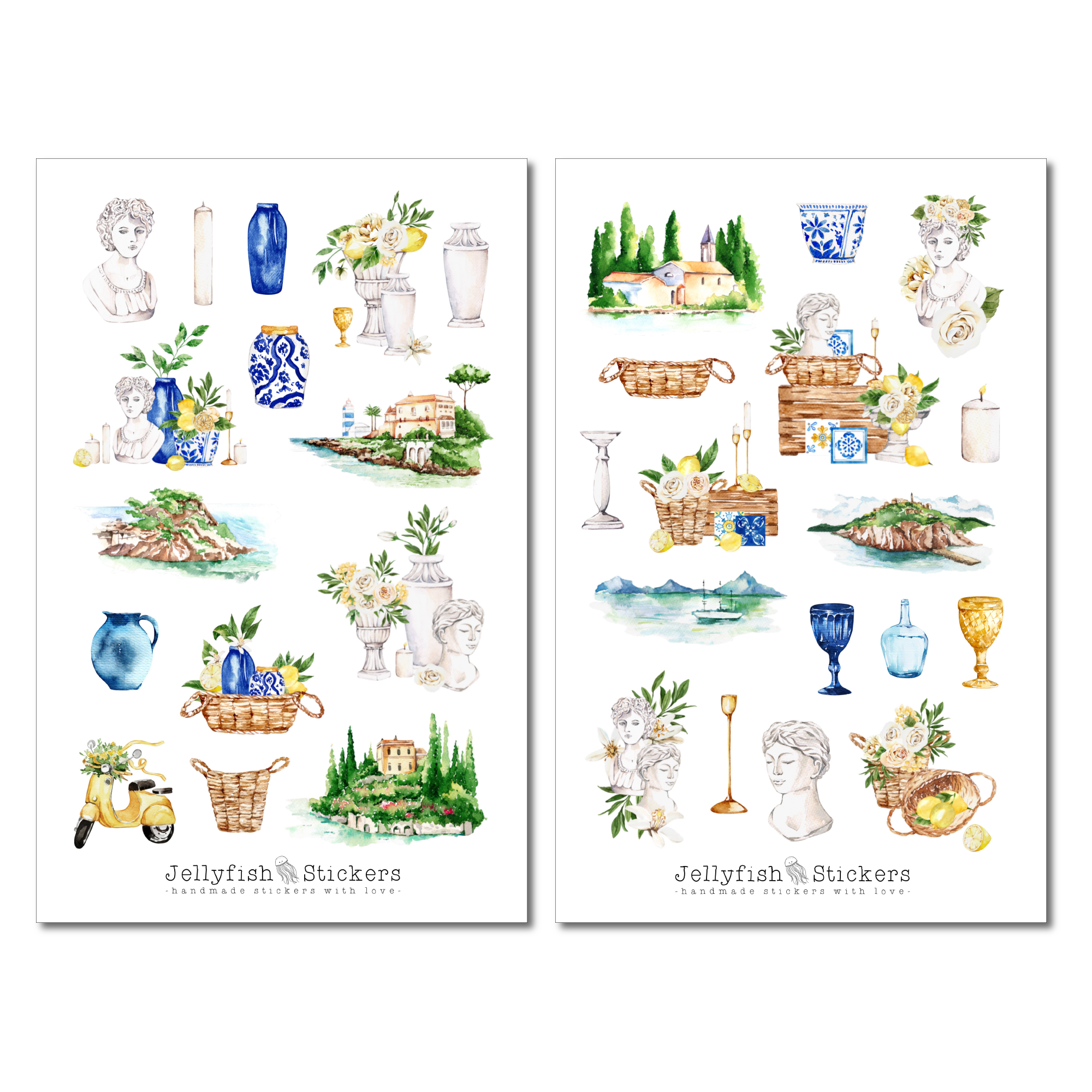 Urlaub Sticker Set