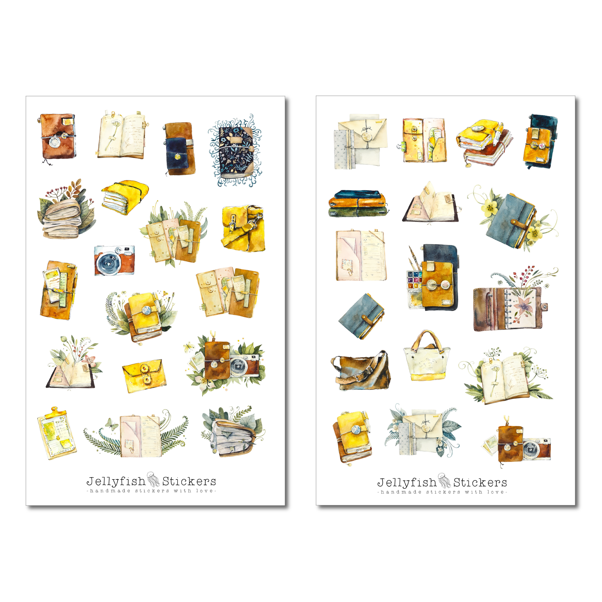 Notizbücher Sticker Set