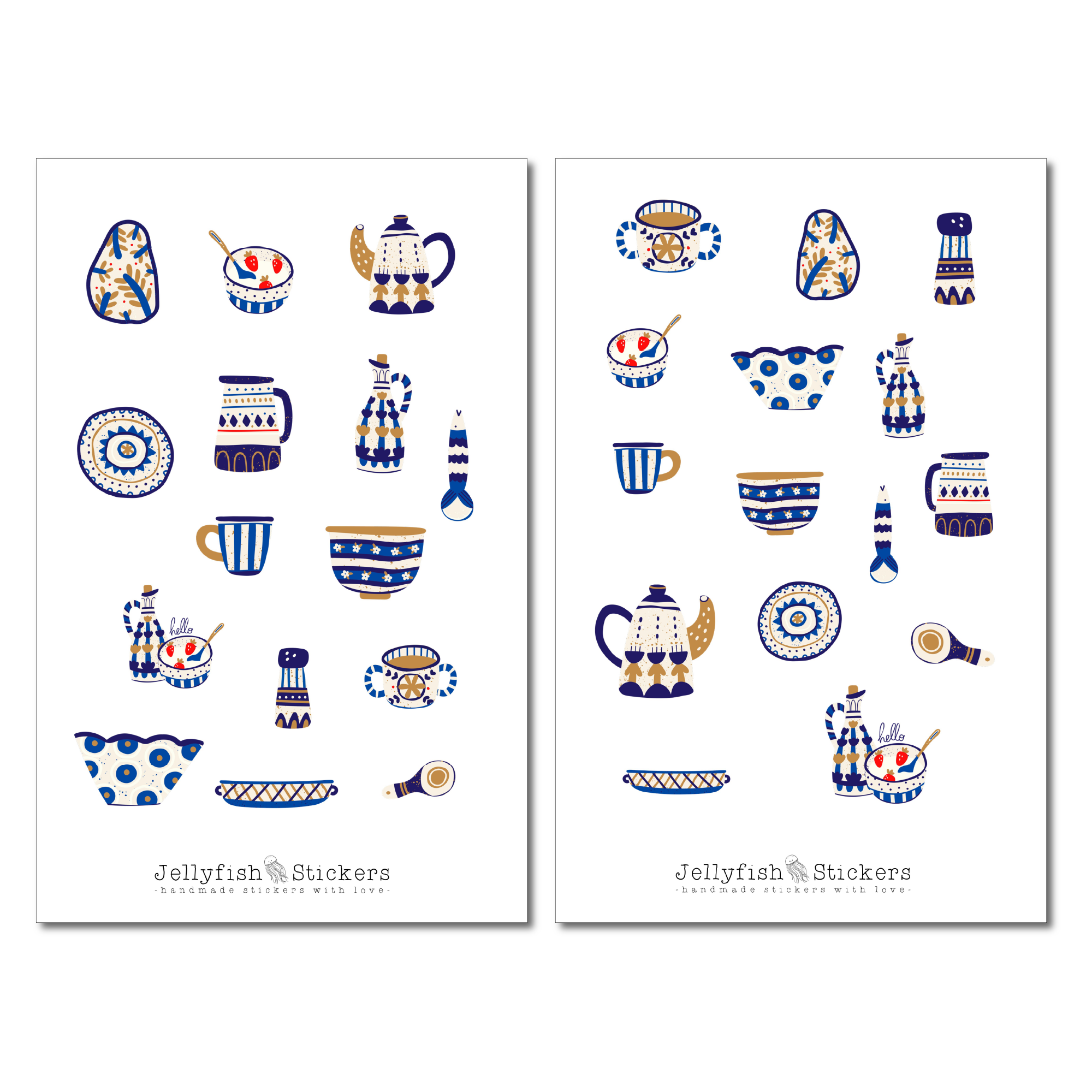 Keramik Sticker Set