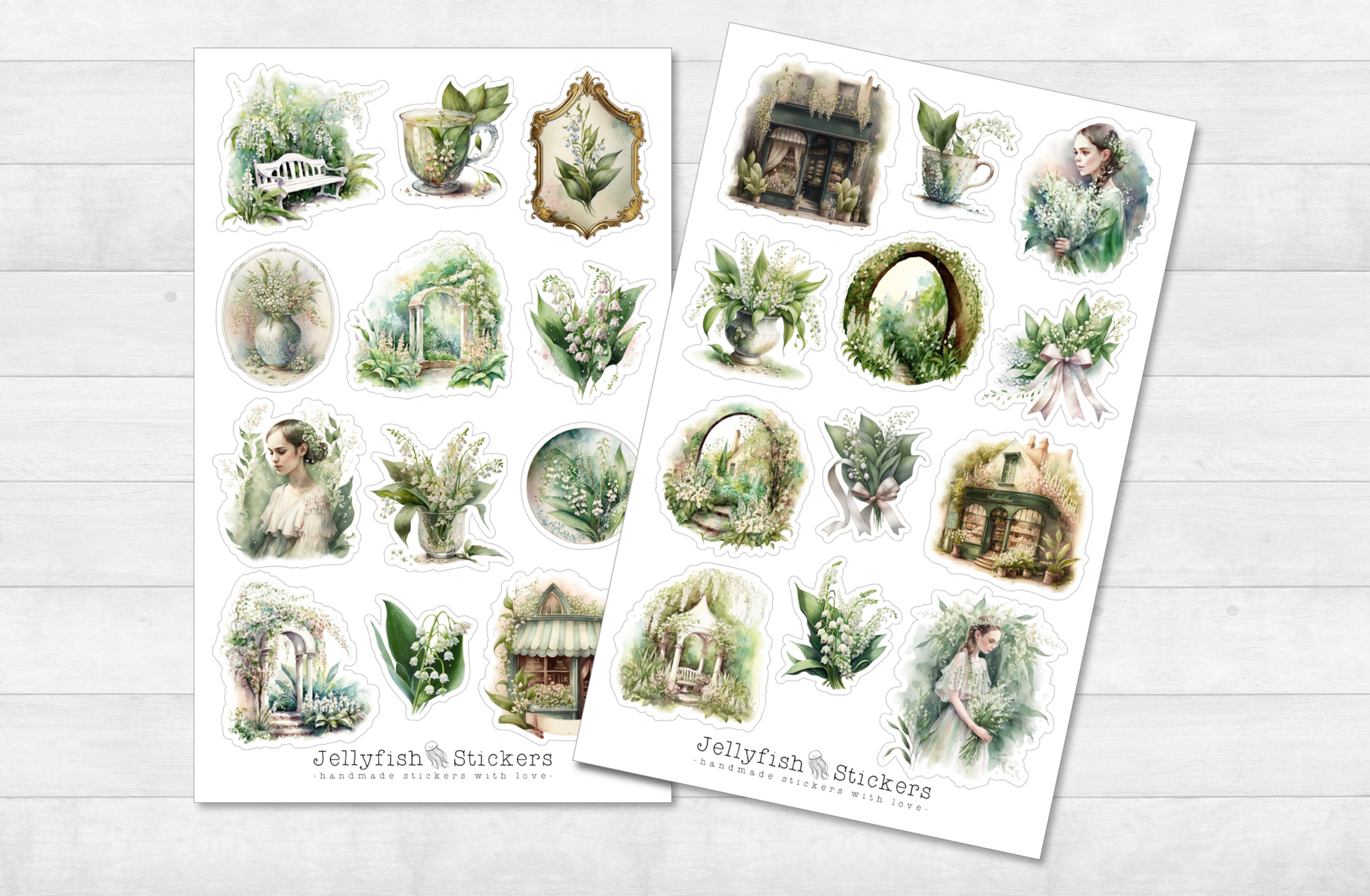 Garten Sticker Set