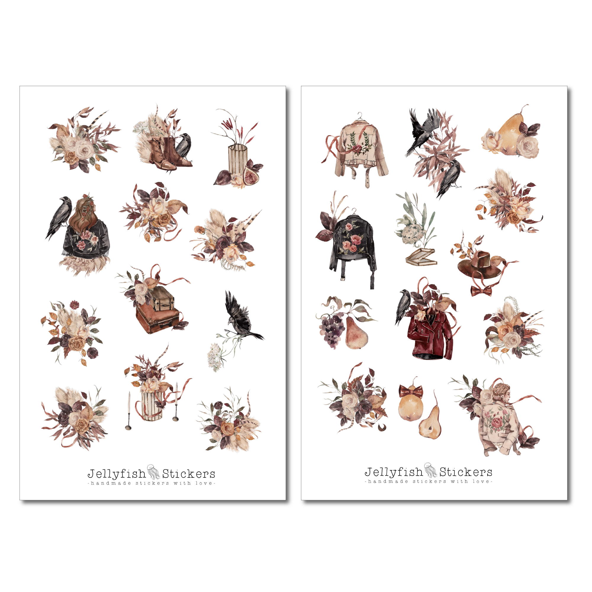 Herbst Sticker Set