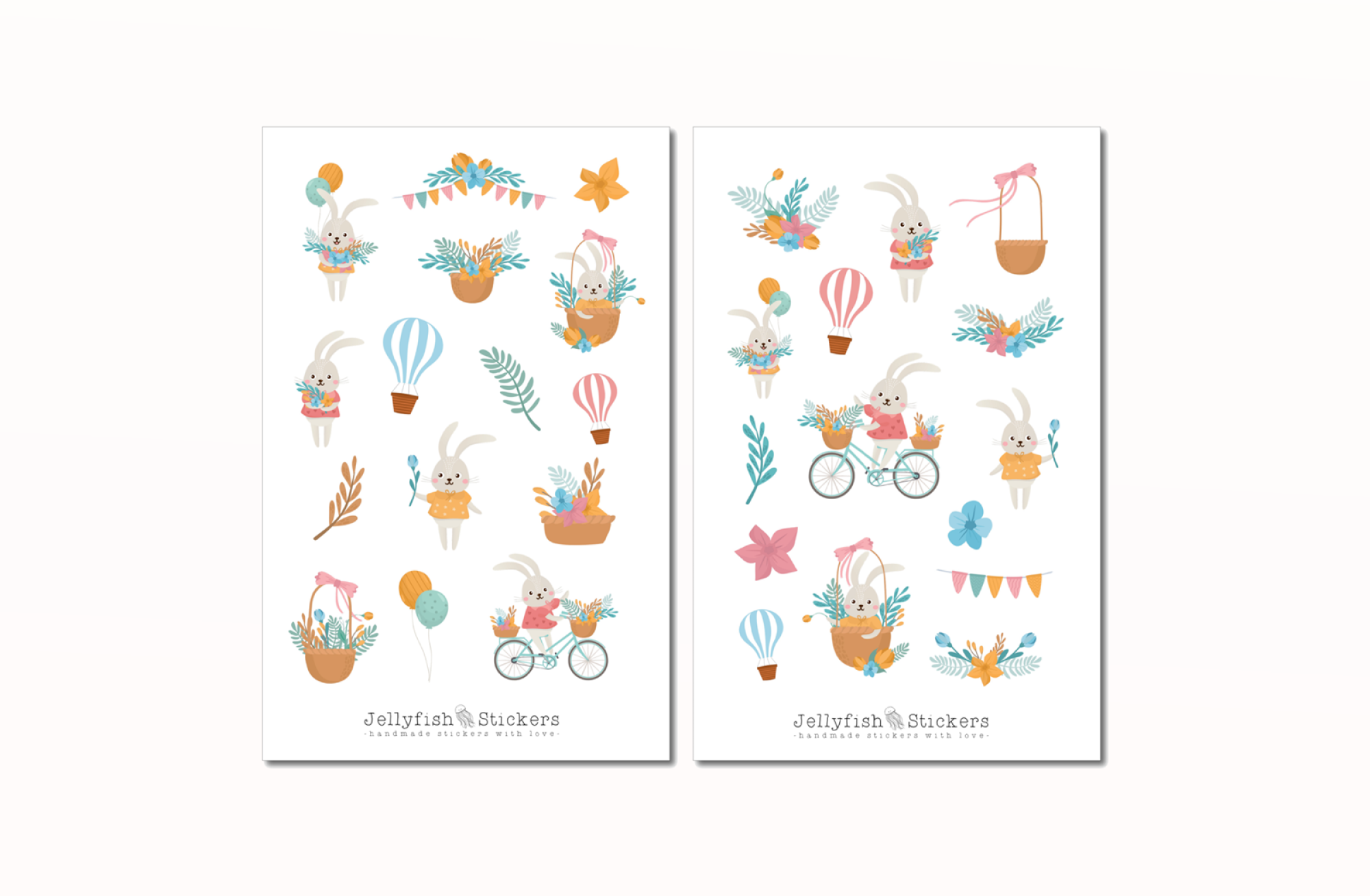 Hasen Sticker Set