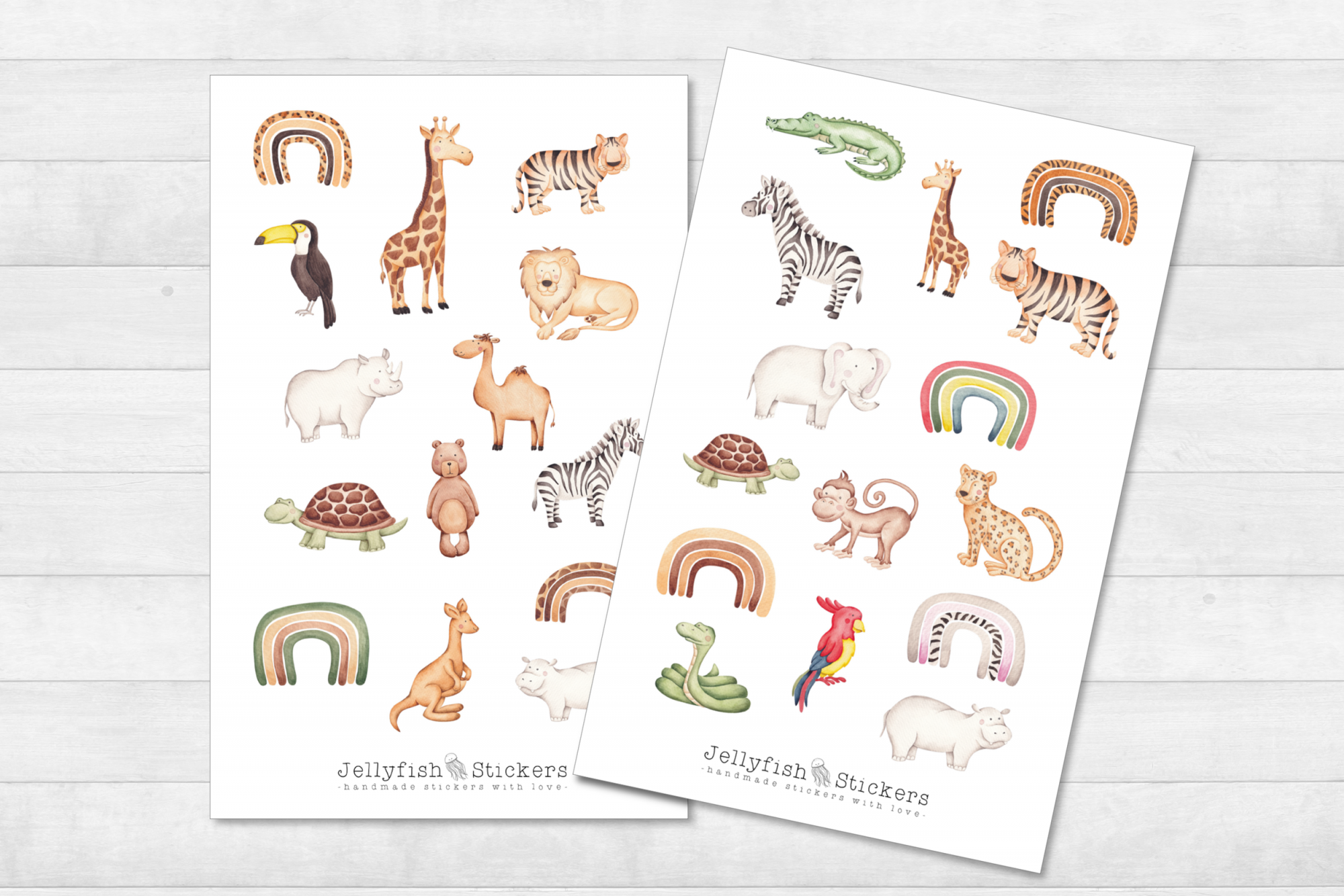 Animals Sticker Set