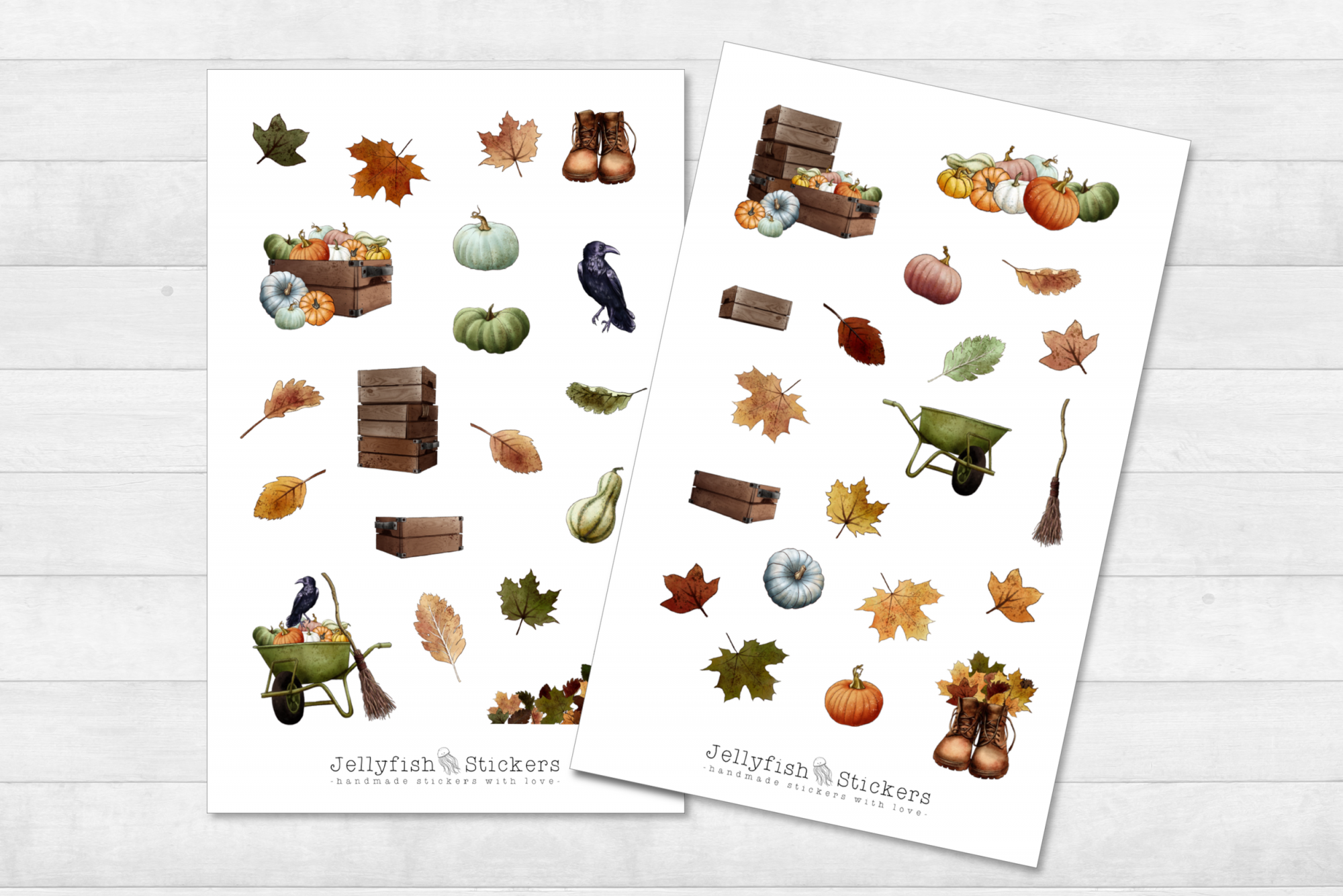 Herbst Sticker Set