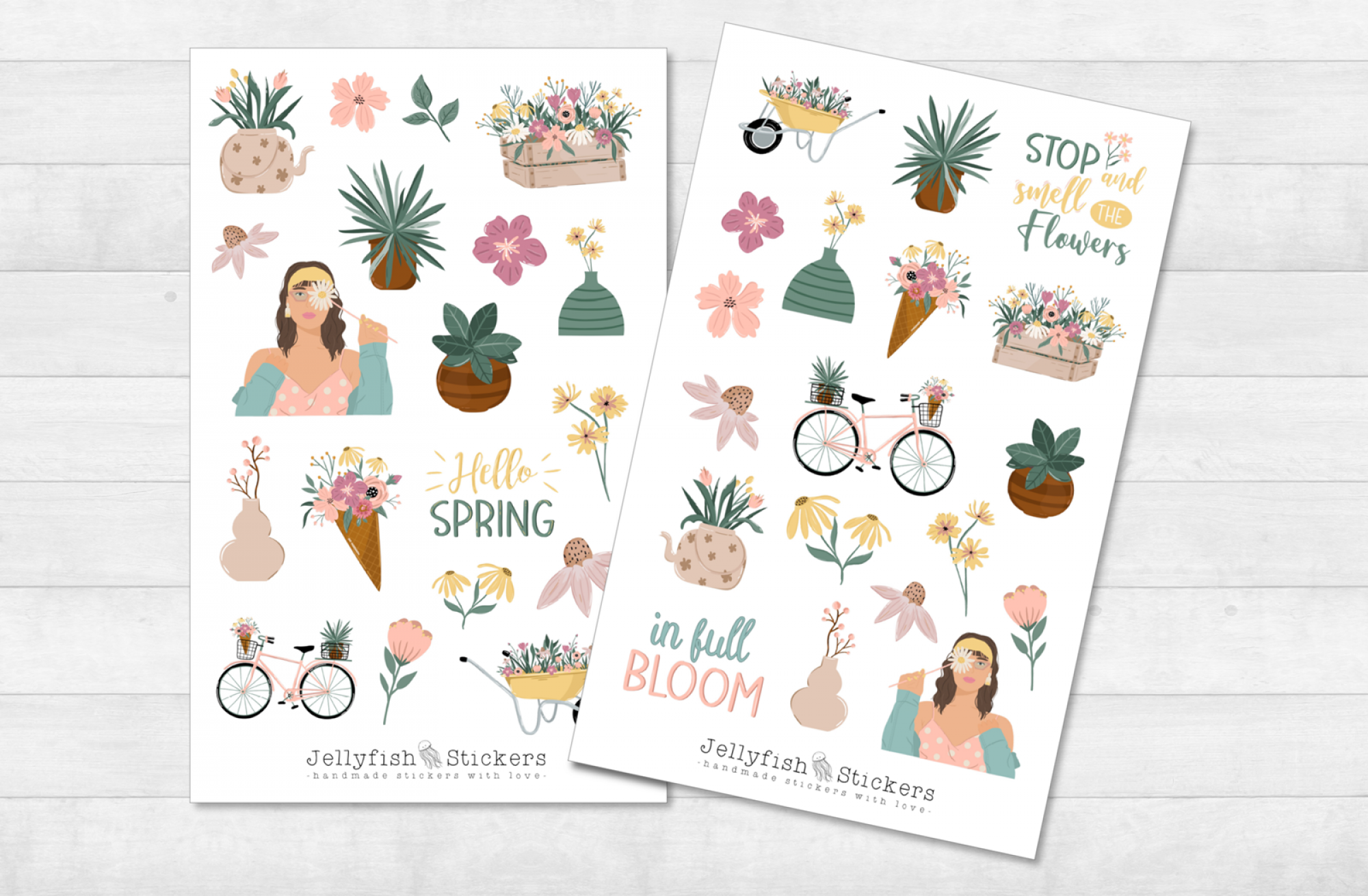 Spring Sticker Set