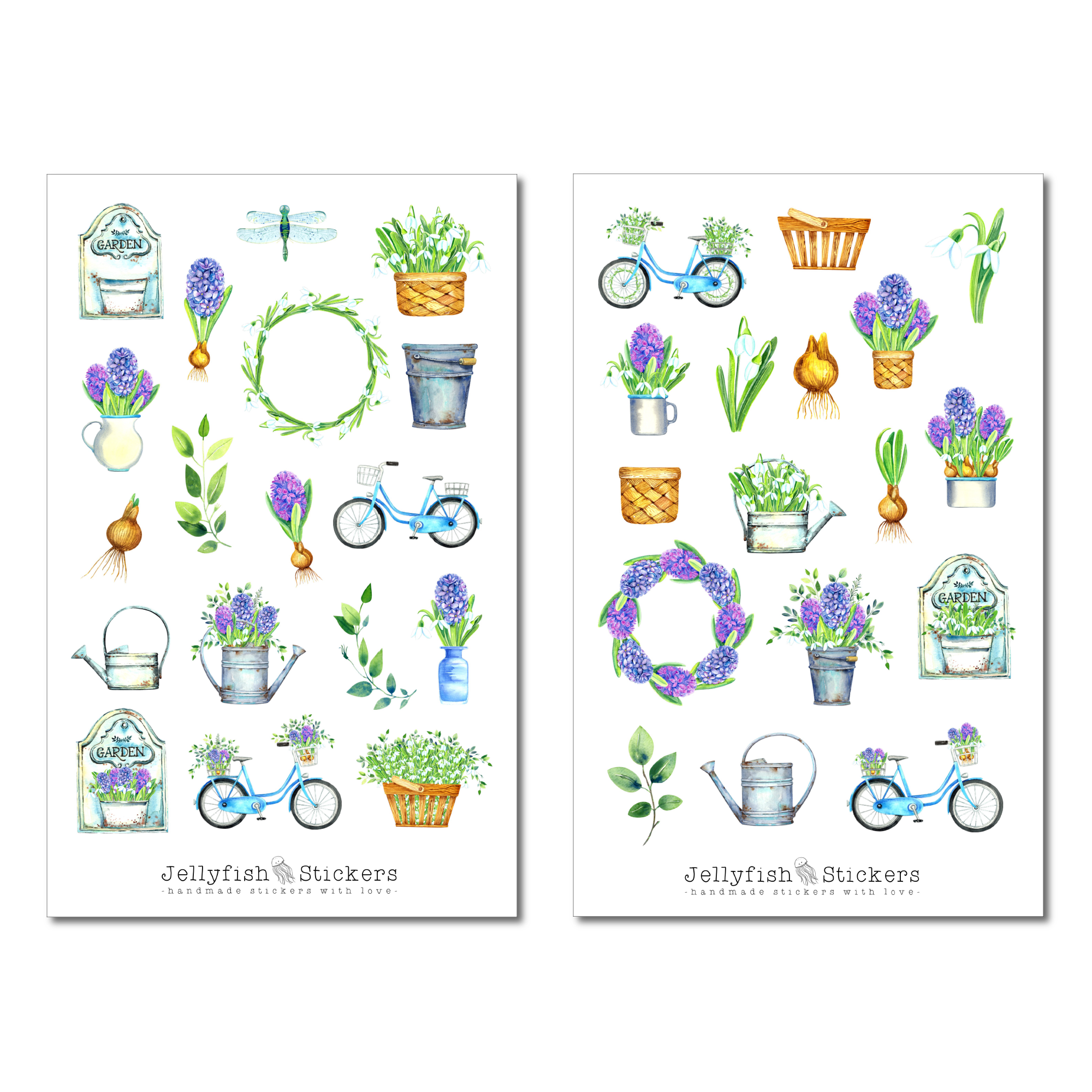 Blumen Sticker Set