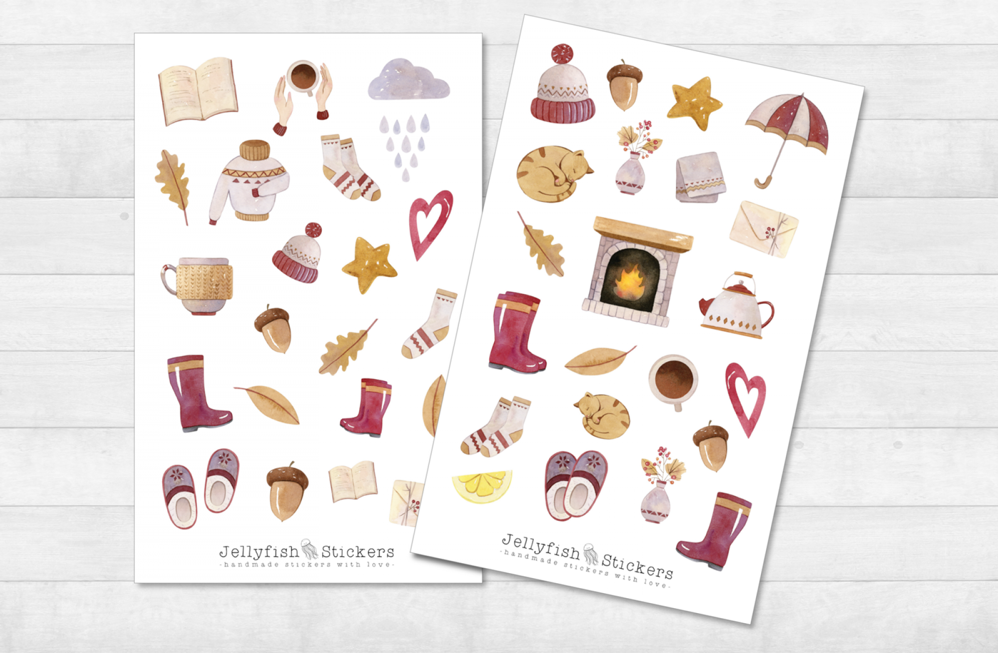 Cozy Home Sticker Set