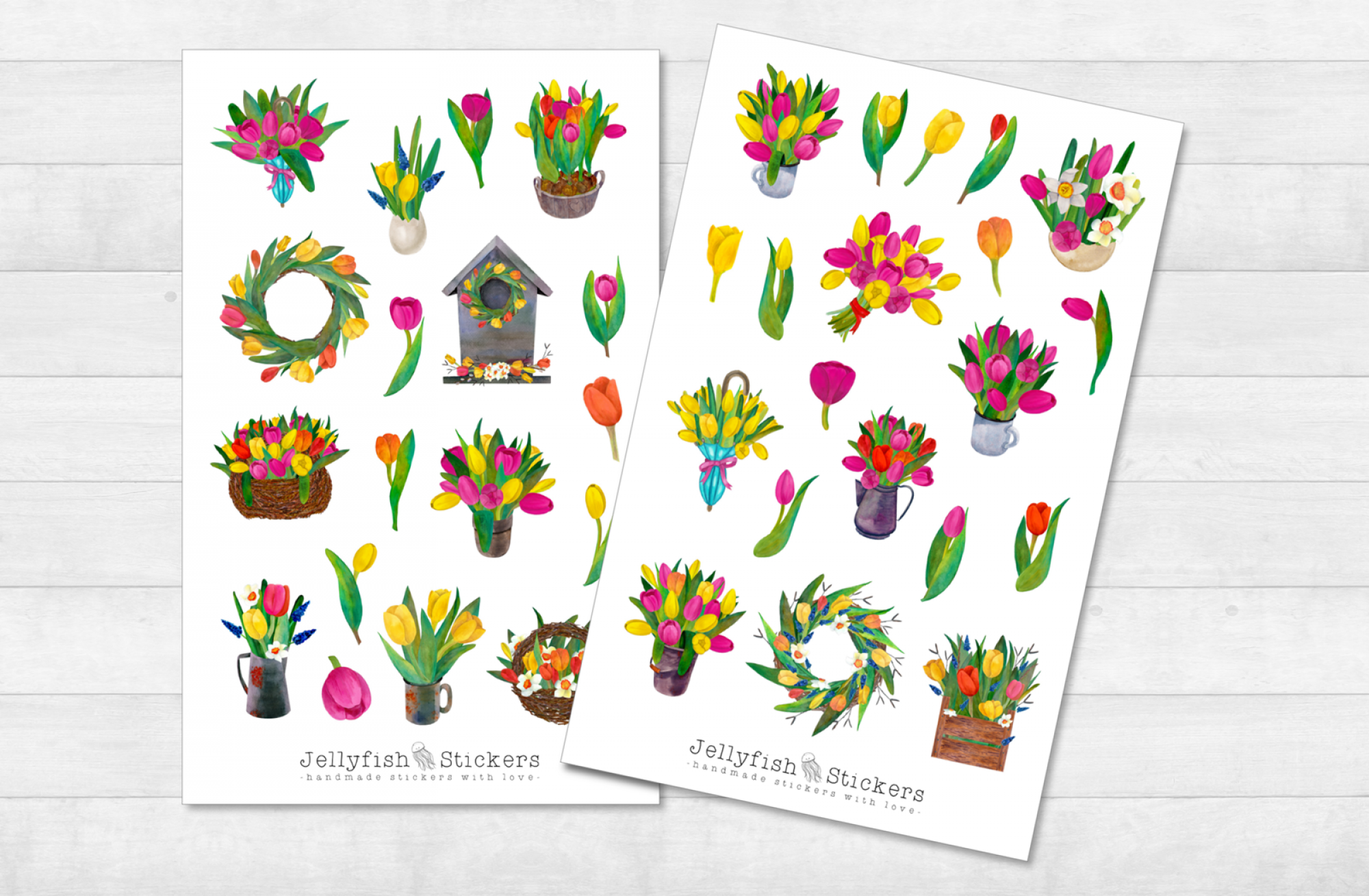 Tulpen Sticker Set