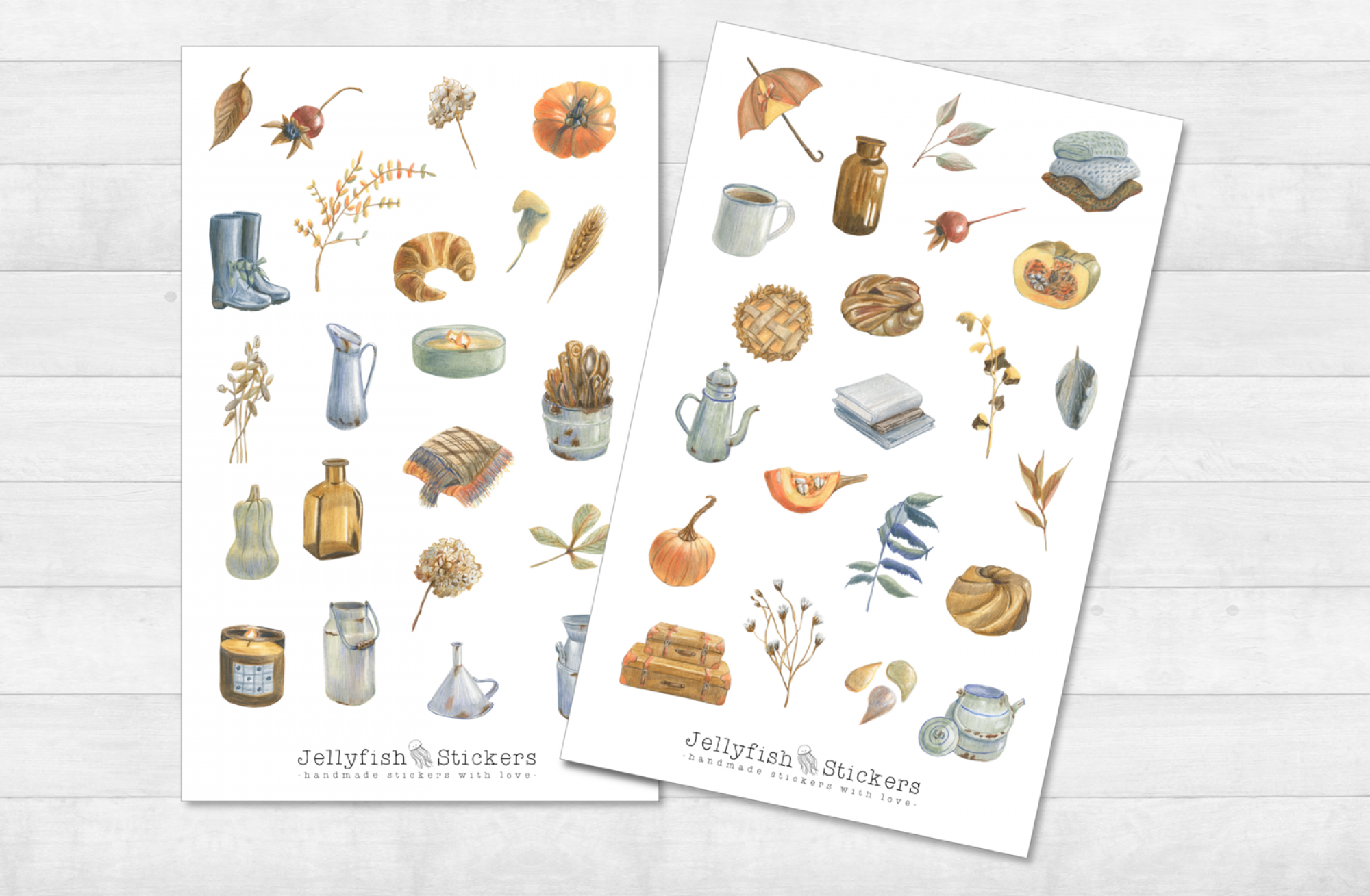 Autumn Sticker Set