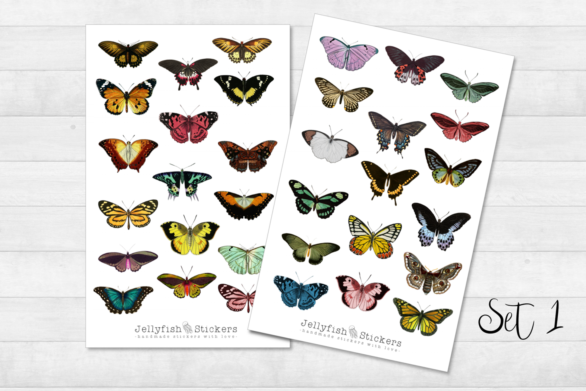 Butterflies Sticker Set