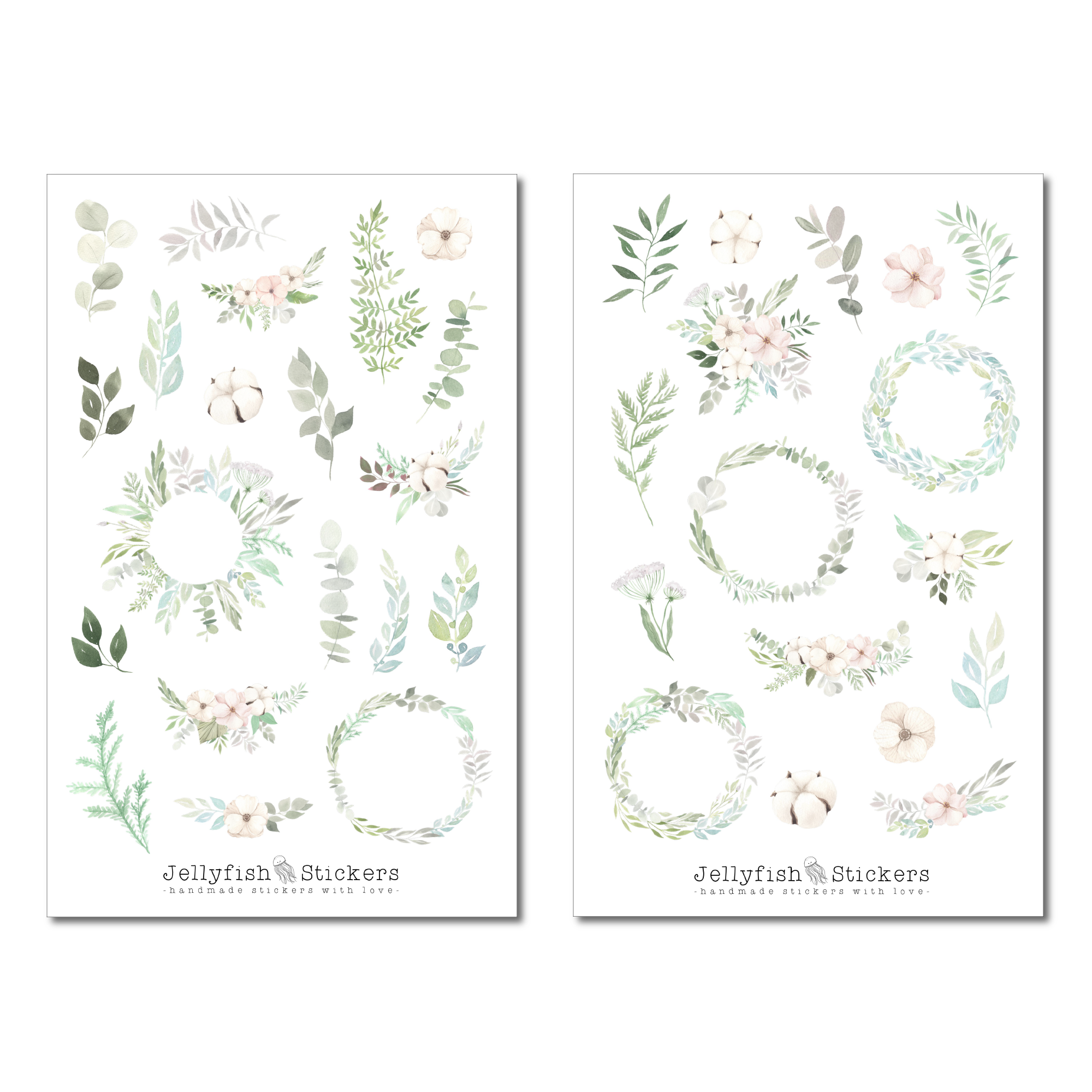 Blumen Sticker Set