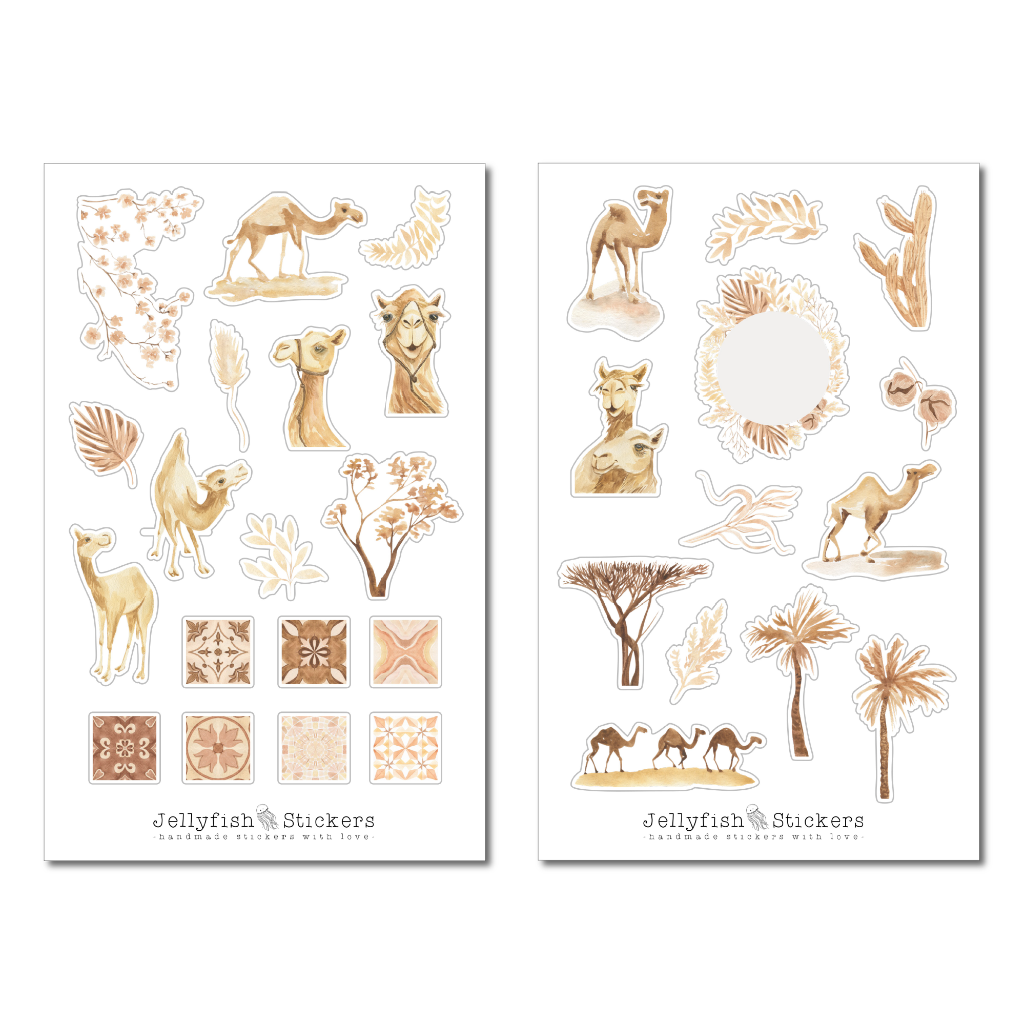 Camels Sticker Set