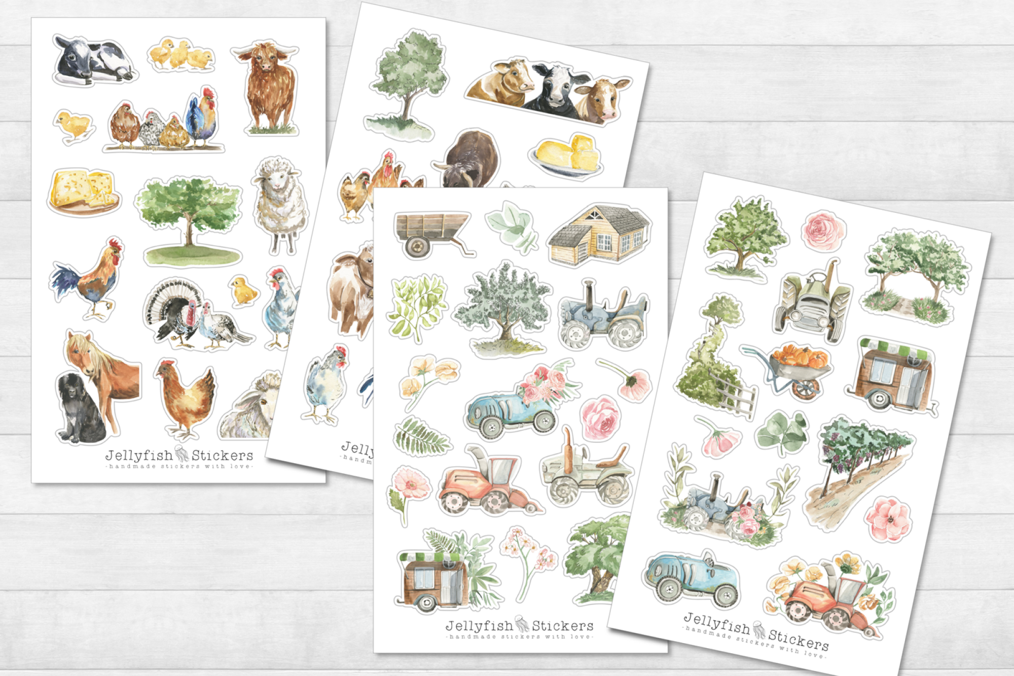 Farm Sticker Set