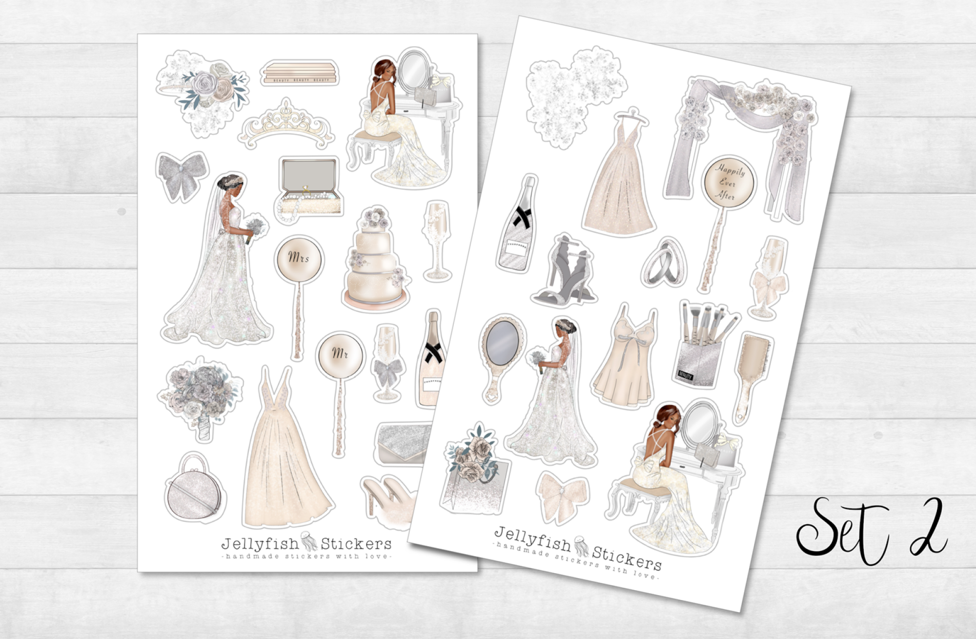 Bride Sticker Set