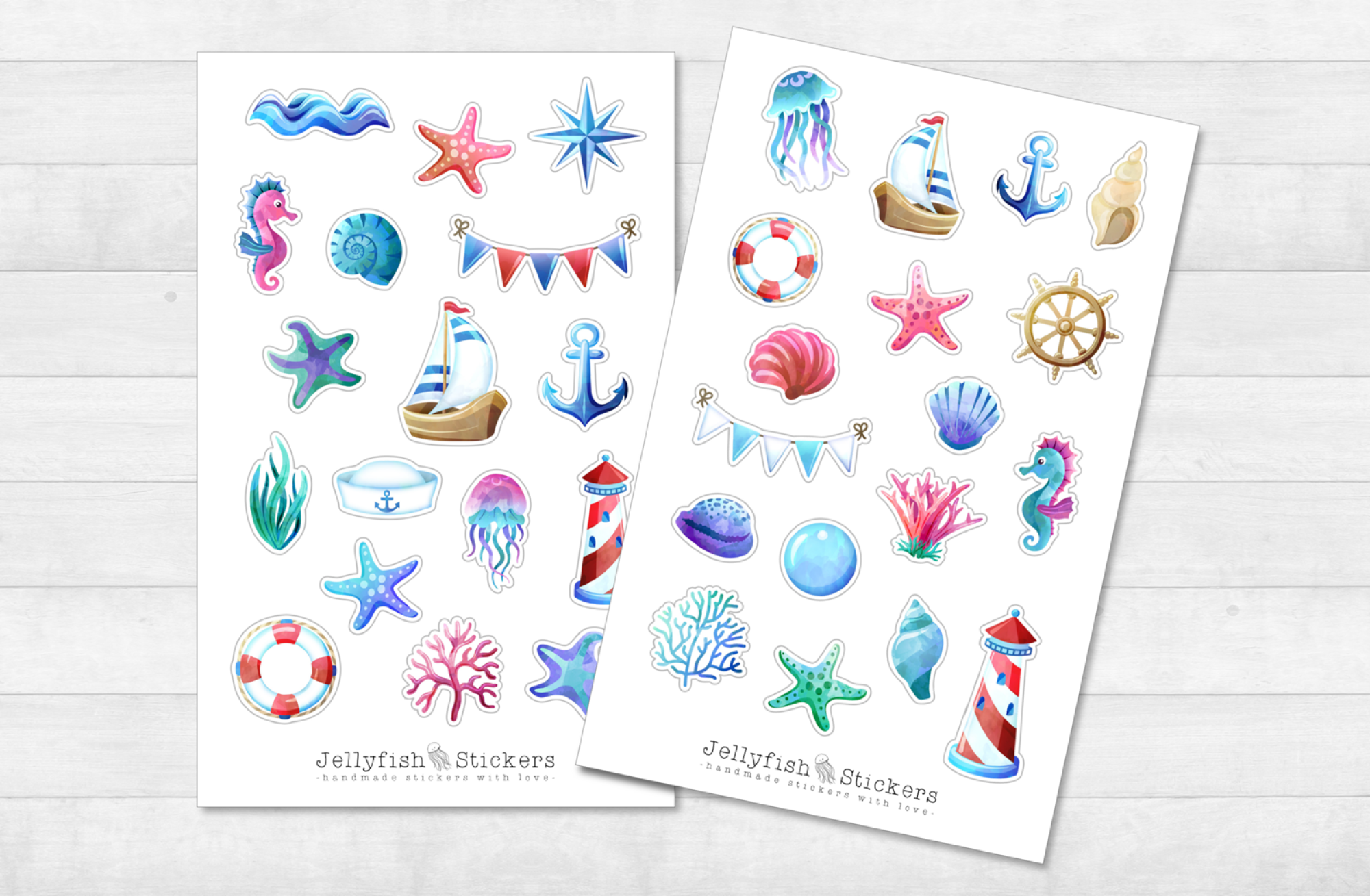 Maritim Sticker Set