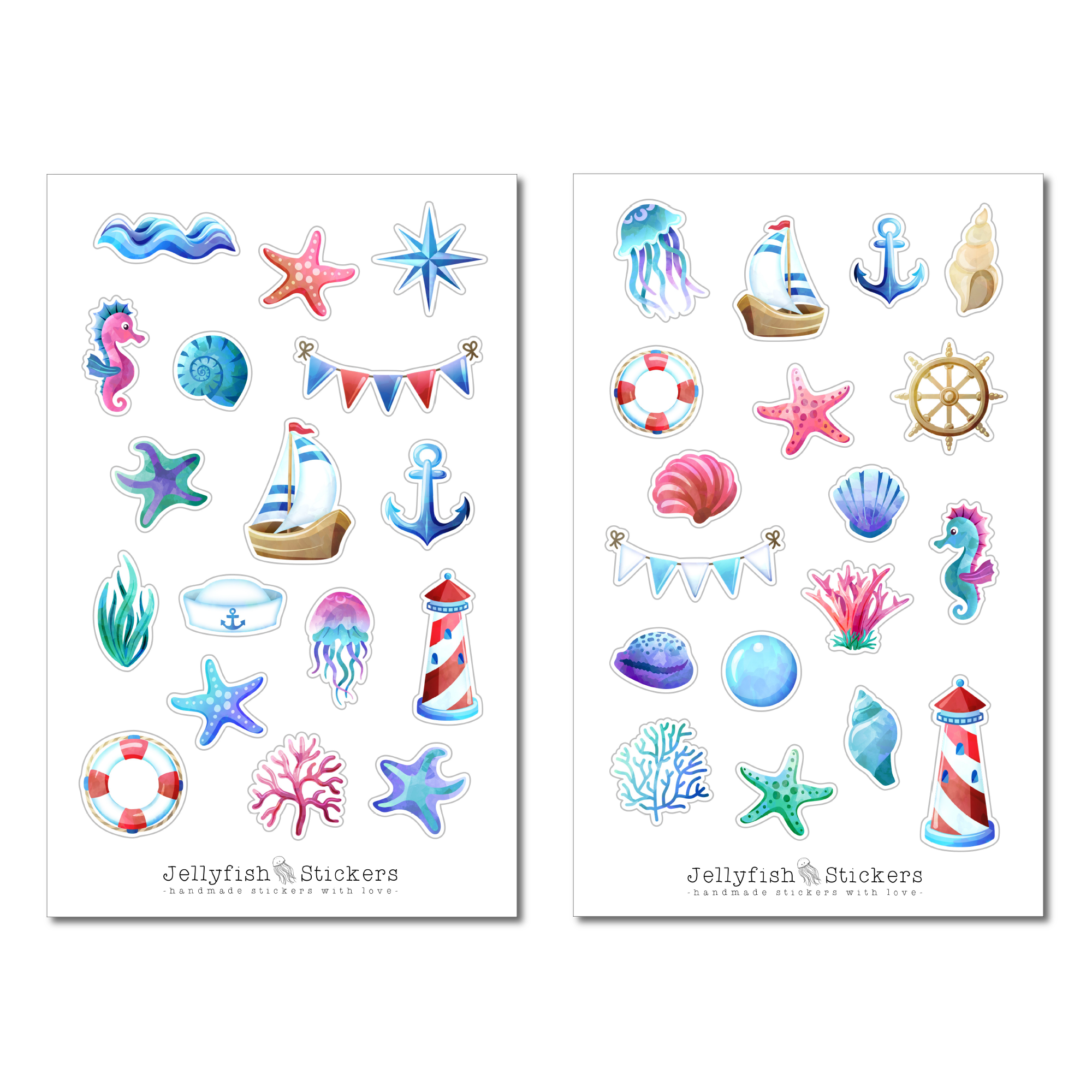 Maritime Sticker Set