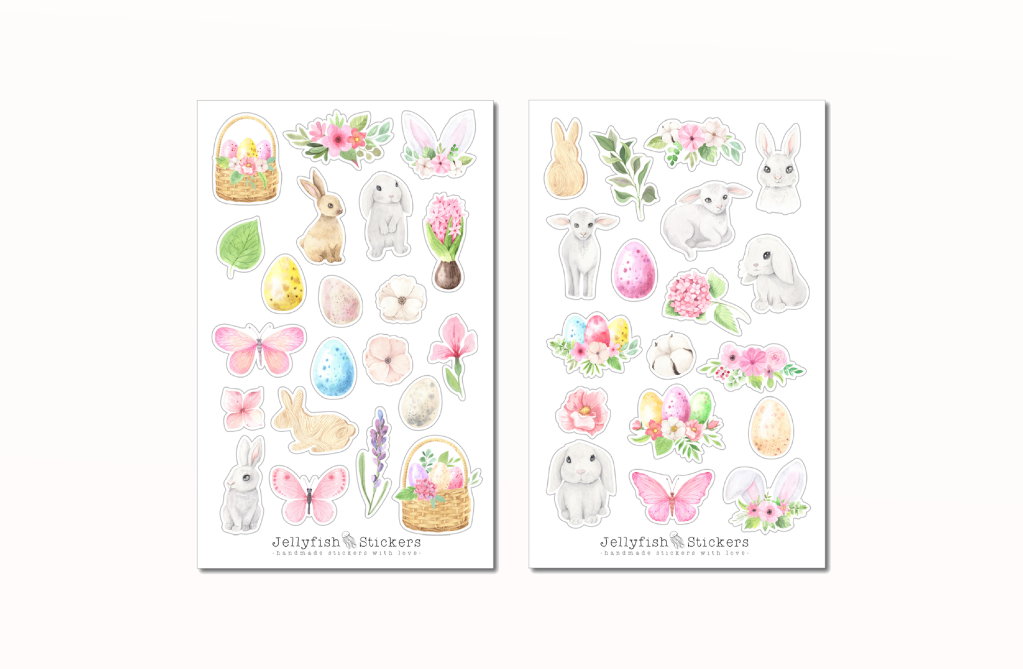 Frühling Ostern Sticker Set