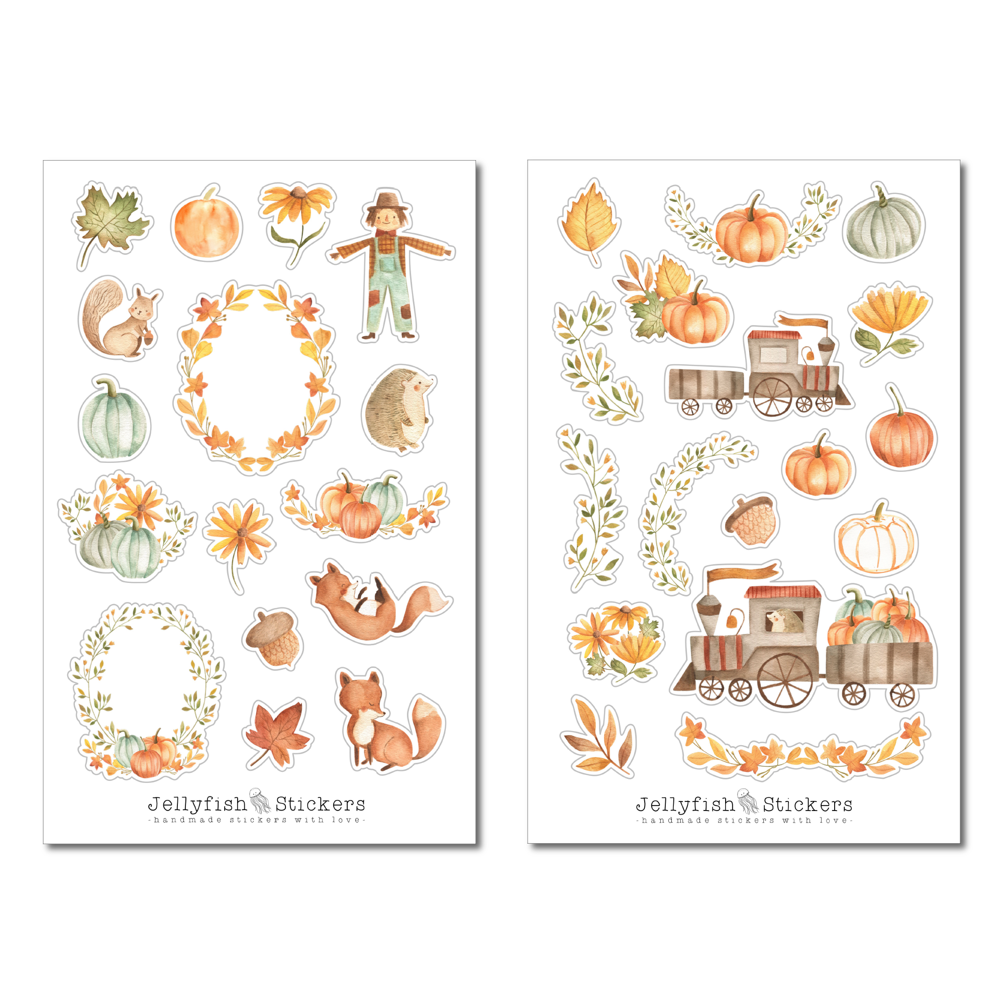 Herbst Sticker Set