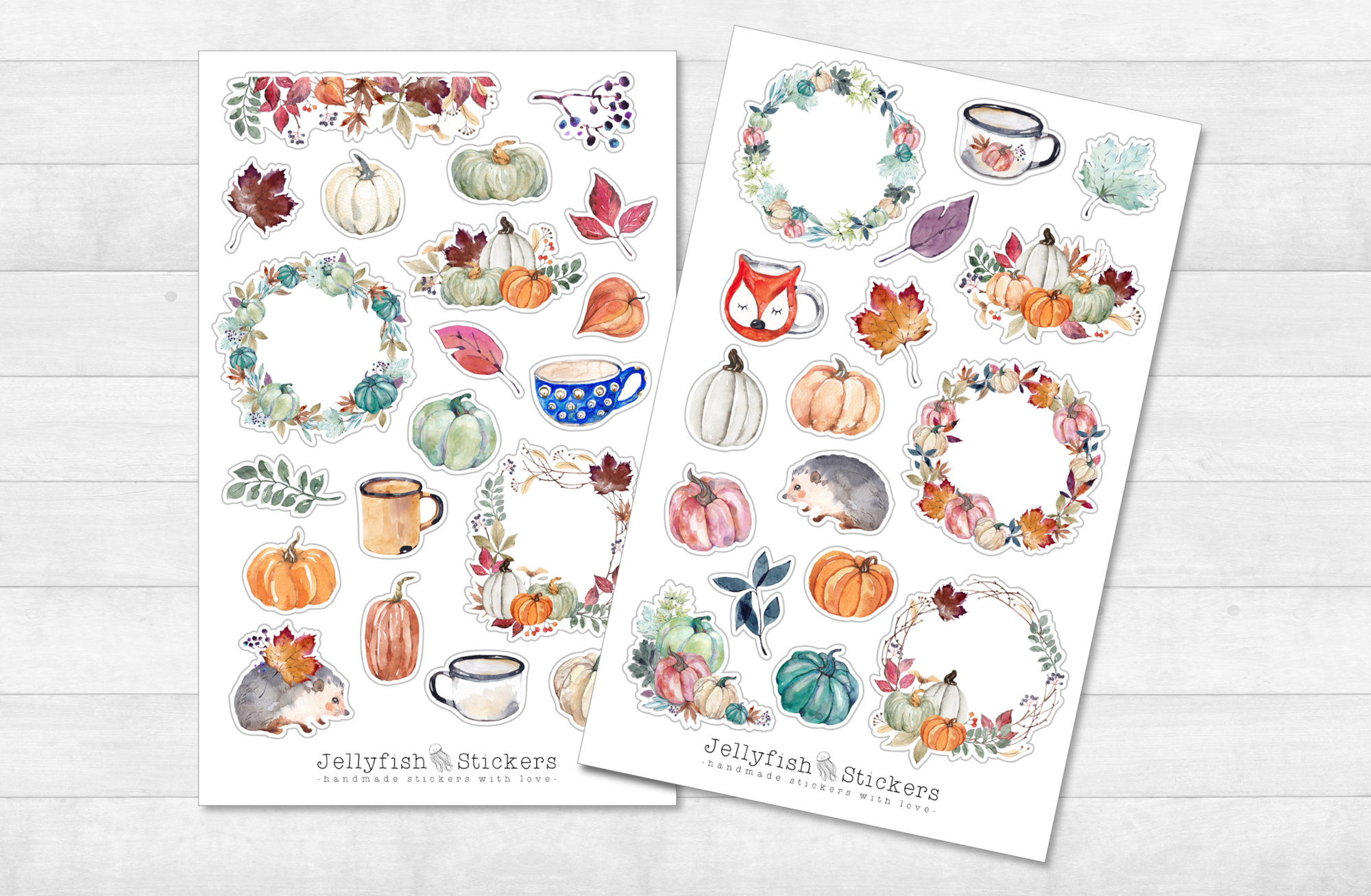 Herbst Sticker Set