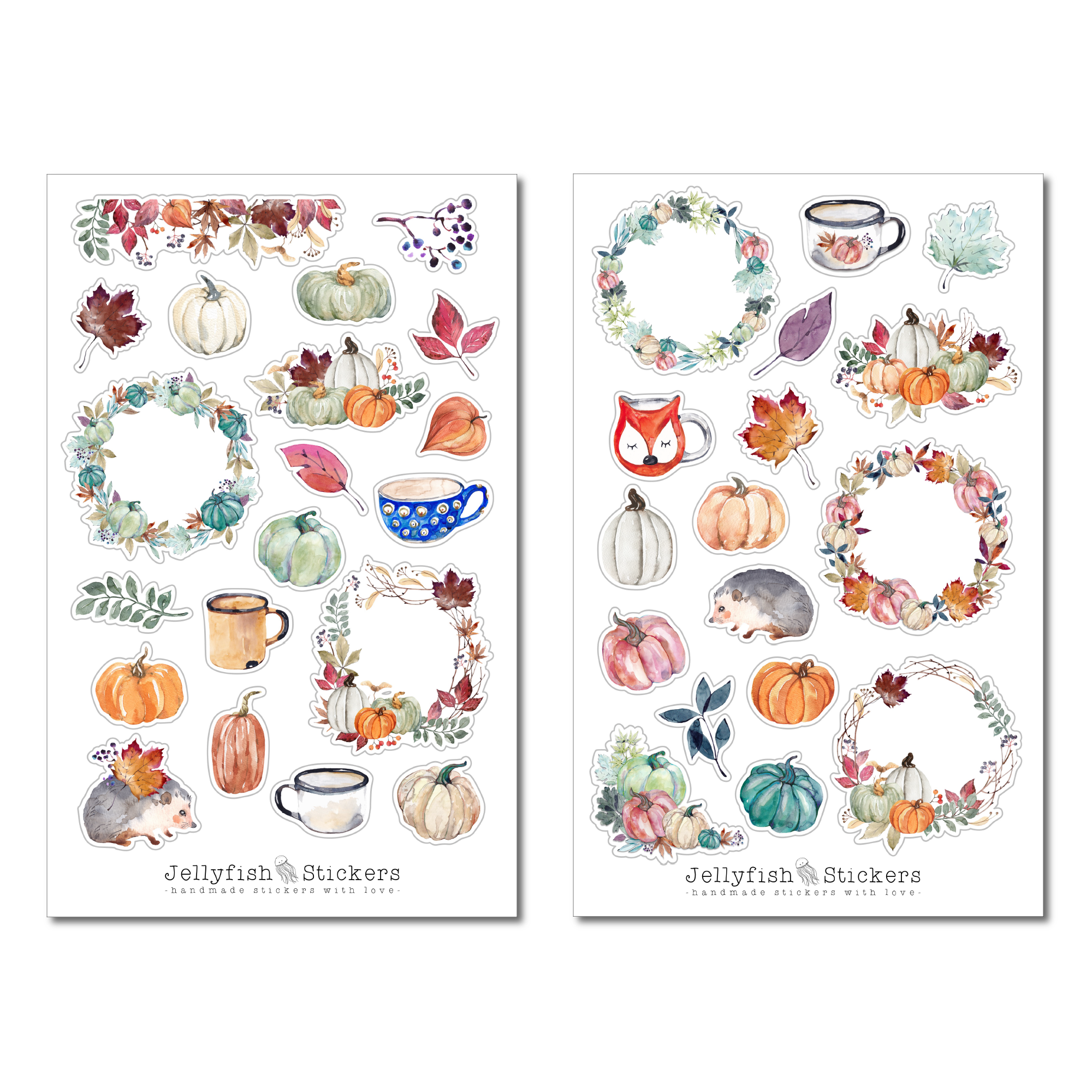 Herbst Sticker Set