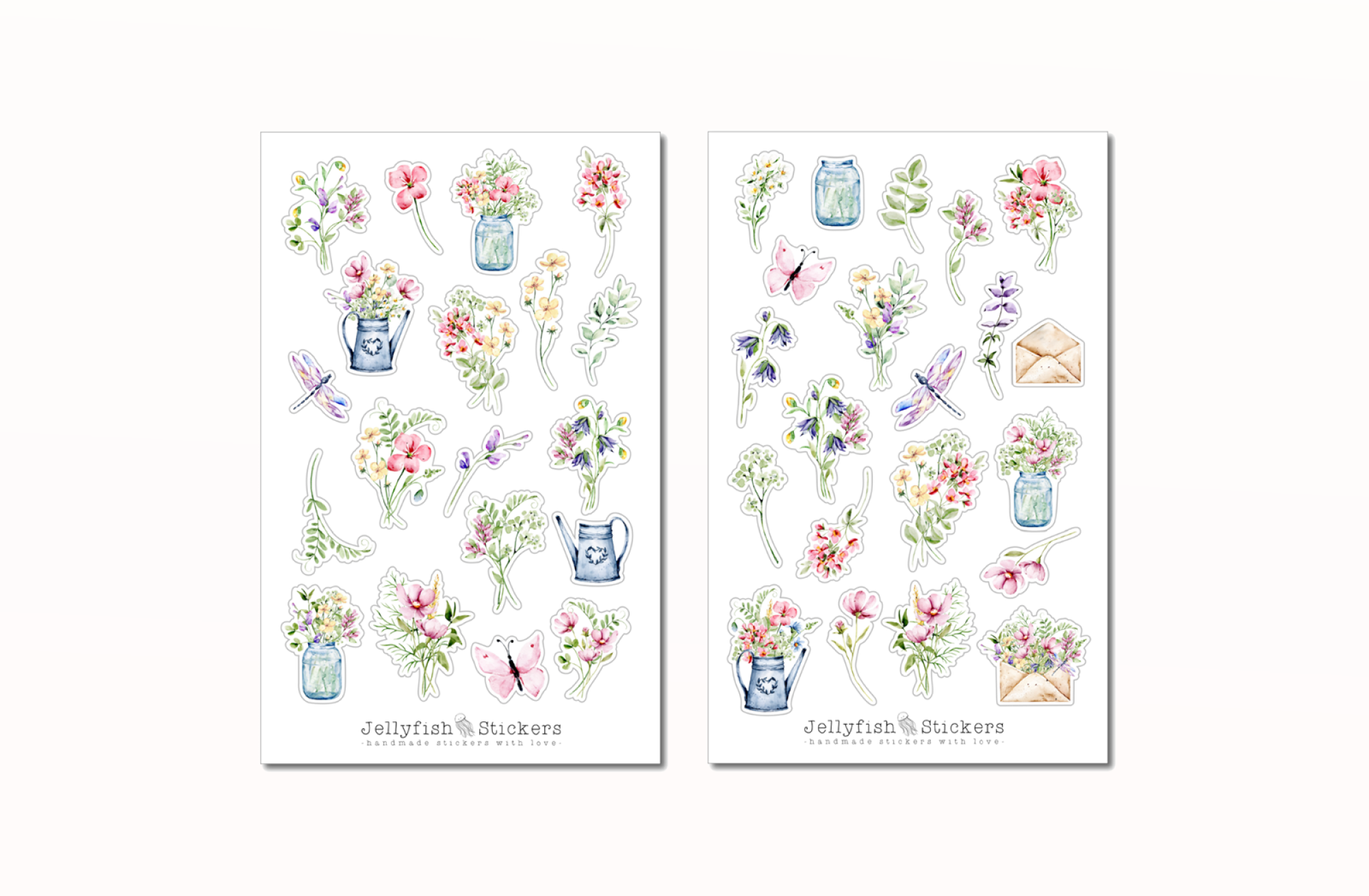 Bouquet Sticker Set